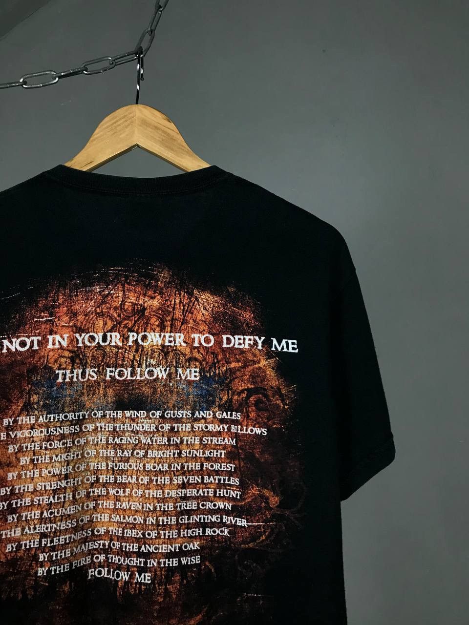 Band Tees × Vintage Eluveitie vintage rock band overprinted metal tee Size US M / EU 48-50 / 2 - 6 Thumbnail