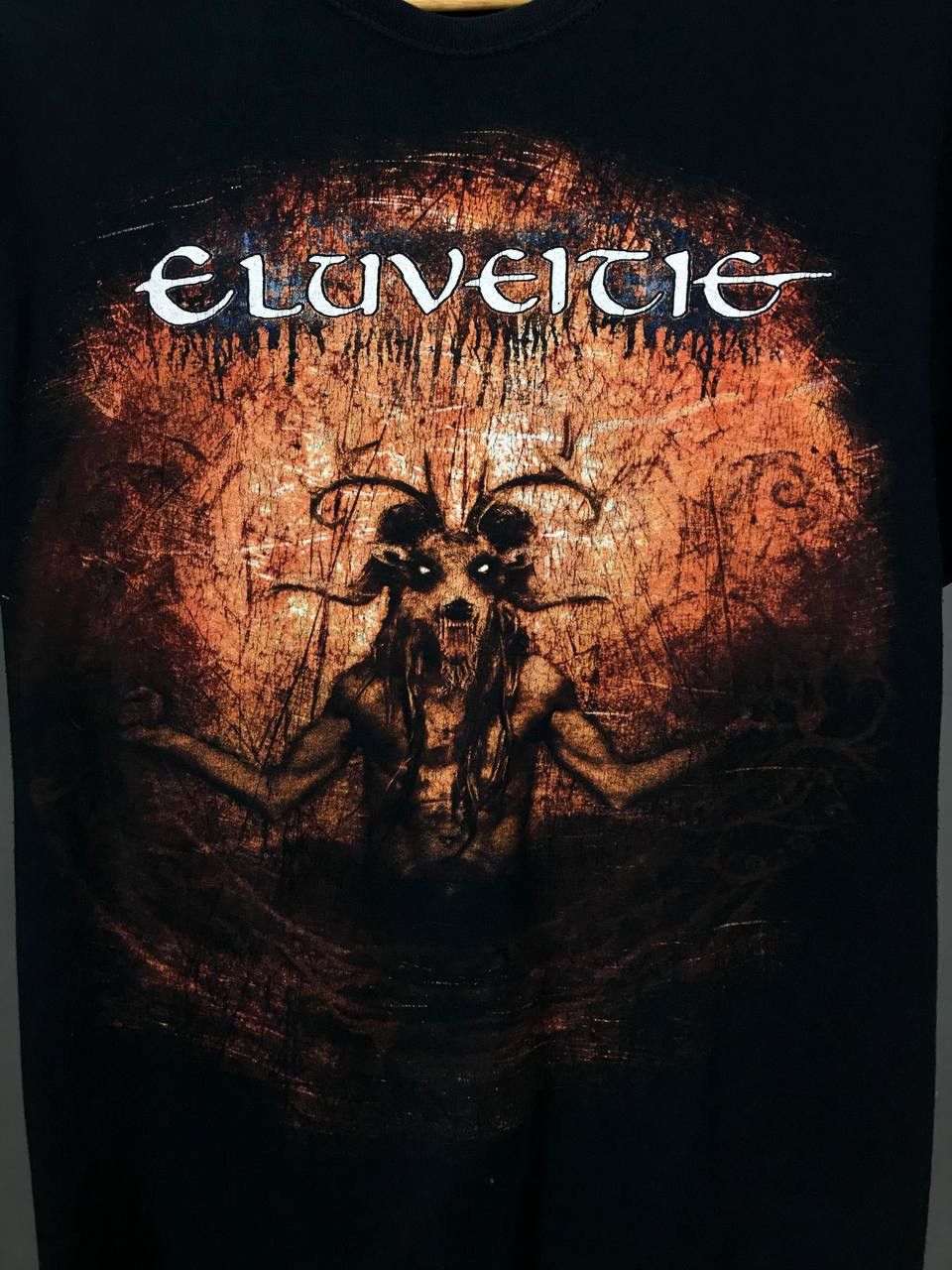 Band Tees × Vintage Eluveitie vintage rock band overprinted metal tee Size US M / EU 48-50 / 2 - 3 Thumbnail