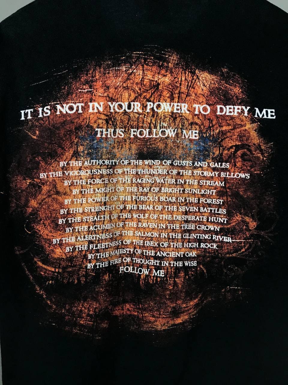 Band Tees × Vintage Eluveitie vintage rock band overprinted metal tee Size US M / EU 48-50 / 2 - 7 Thumbnail