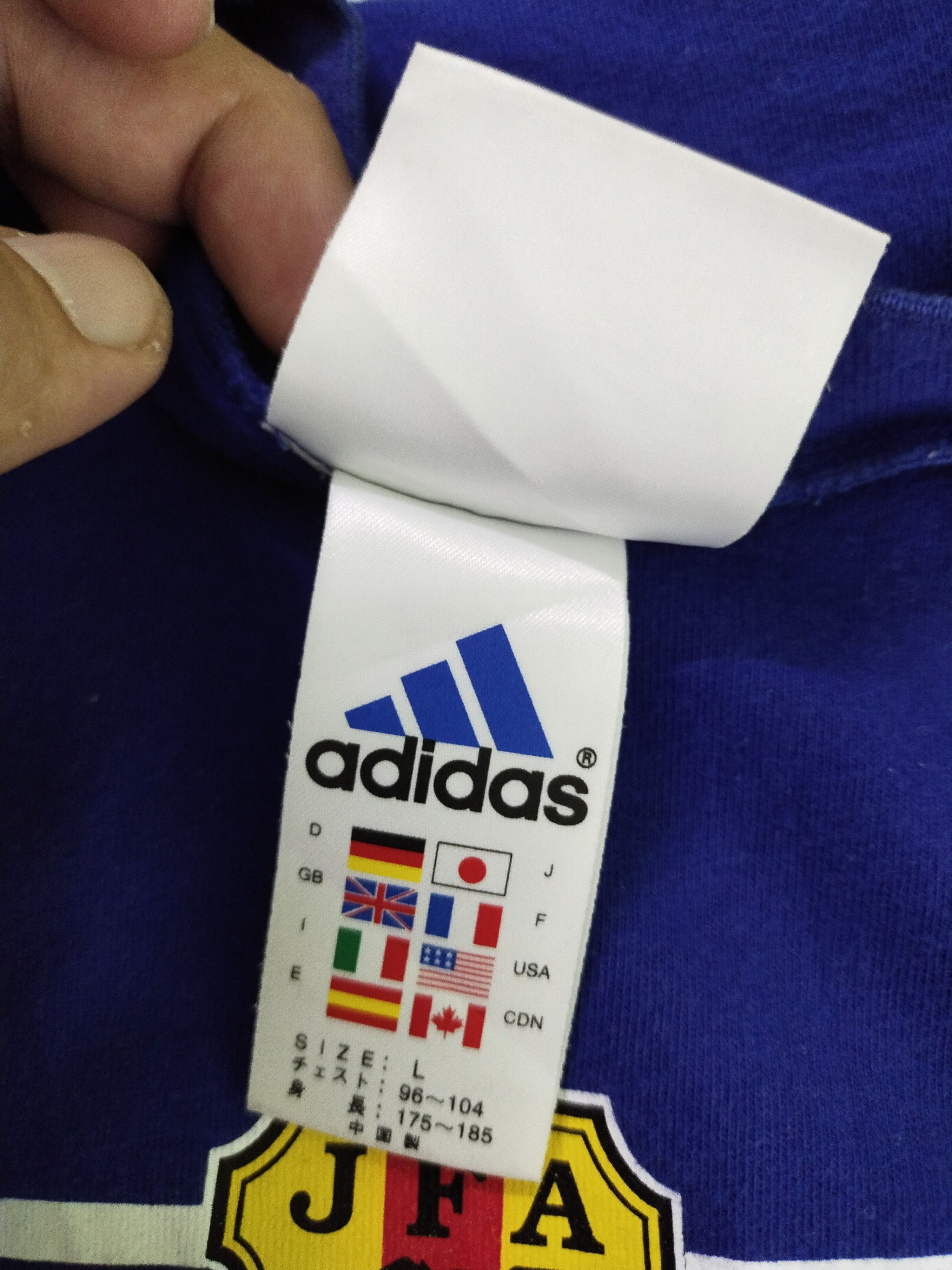 Adidas × Edition Japan × Japanese Brand COMBO VINTAGE JFA KIRIN JAPANESE FOOTBALL TEE Size US M / EU 48-50 / 2 - 8 Thumbnail