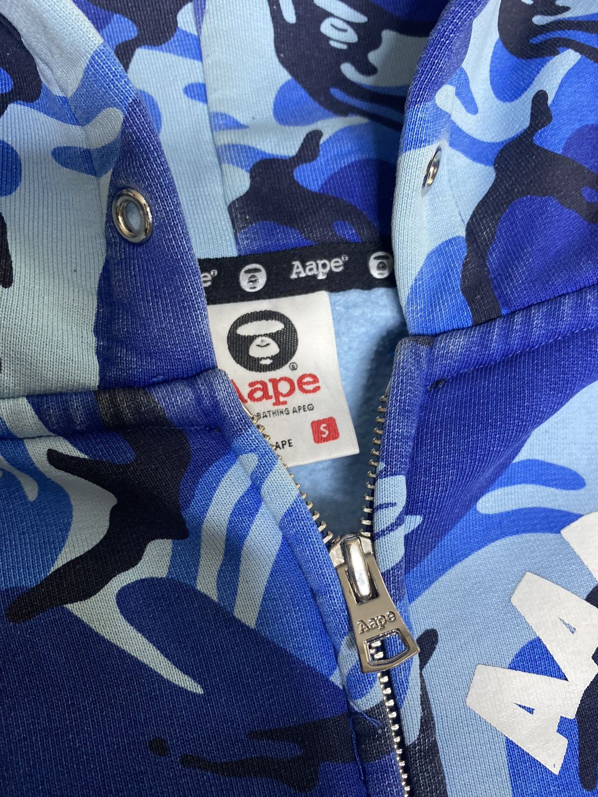 Aape Aape Camo Zip Hoodie Size US S / EU 44-46 / 1 - 3 Thumbnail