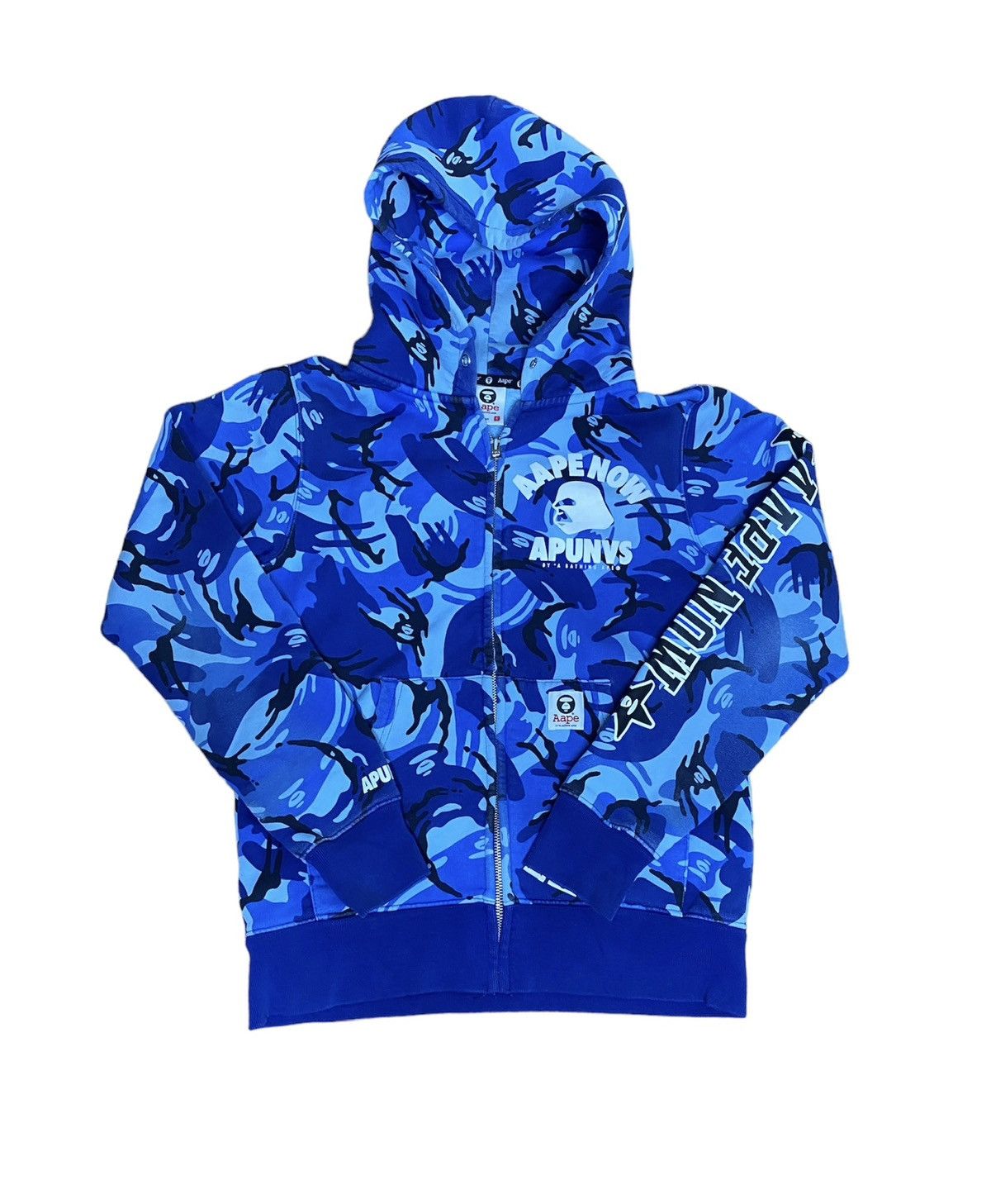 Aape Aape Camo Zip Hoodie Size US S / EU 44-46 / 1 - 1 Thumbnail