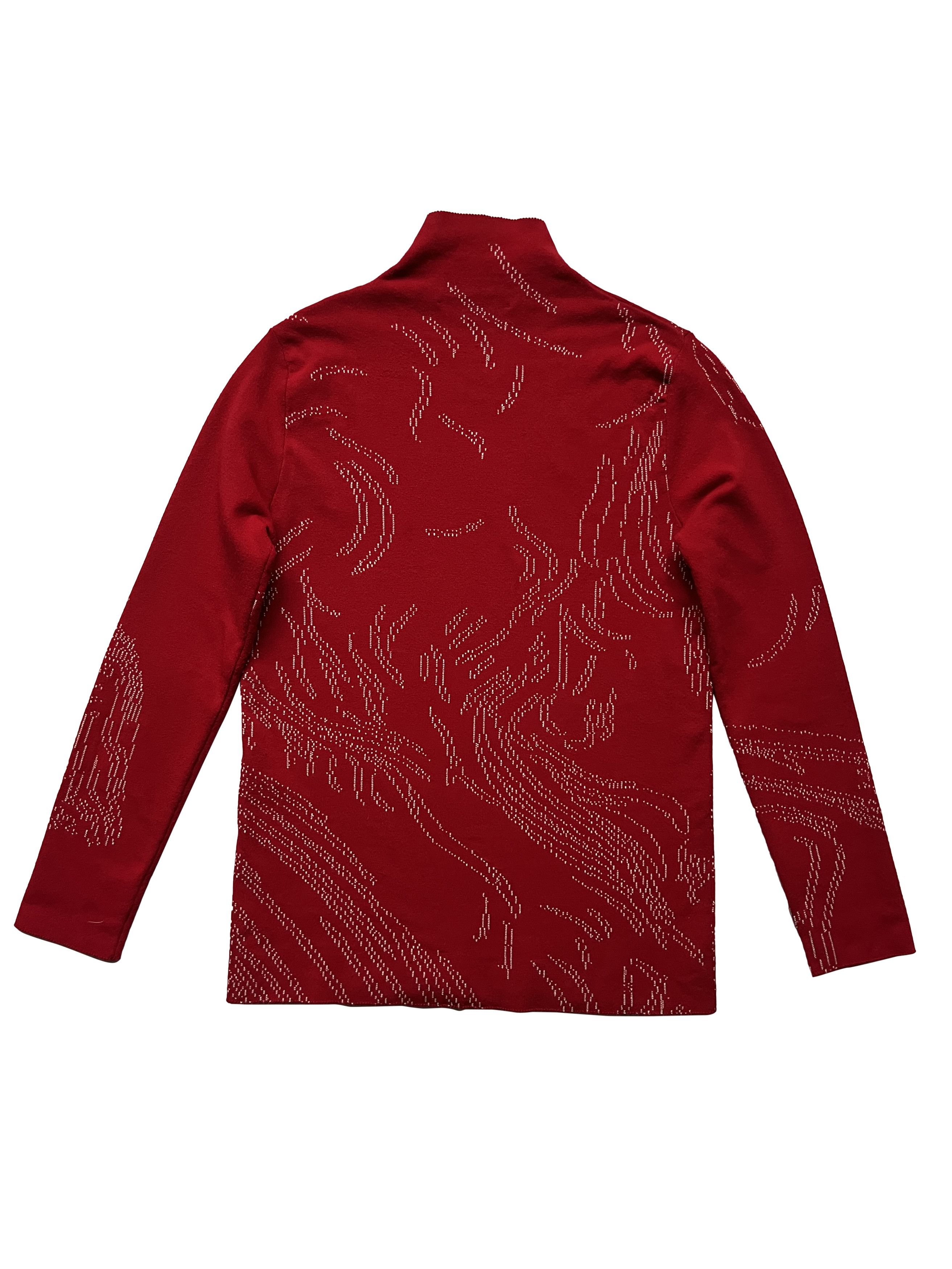 Namacheko ⚡️QUICK SALE⚡️2019 Namacheko Red & White High Neck Sweater Size US XS / EU 42 / 0 - 2 Thumbnail