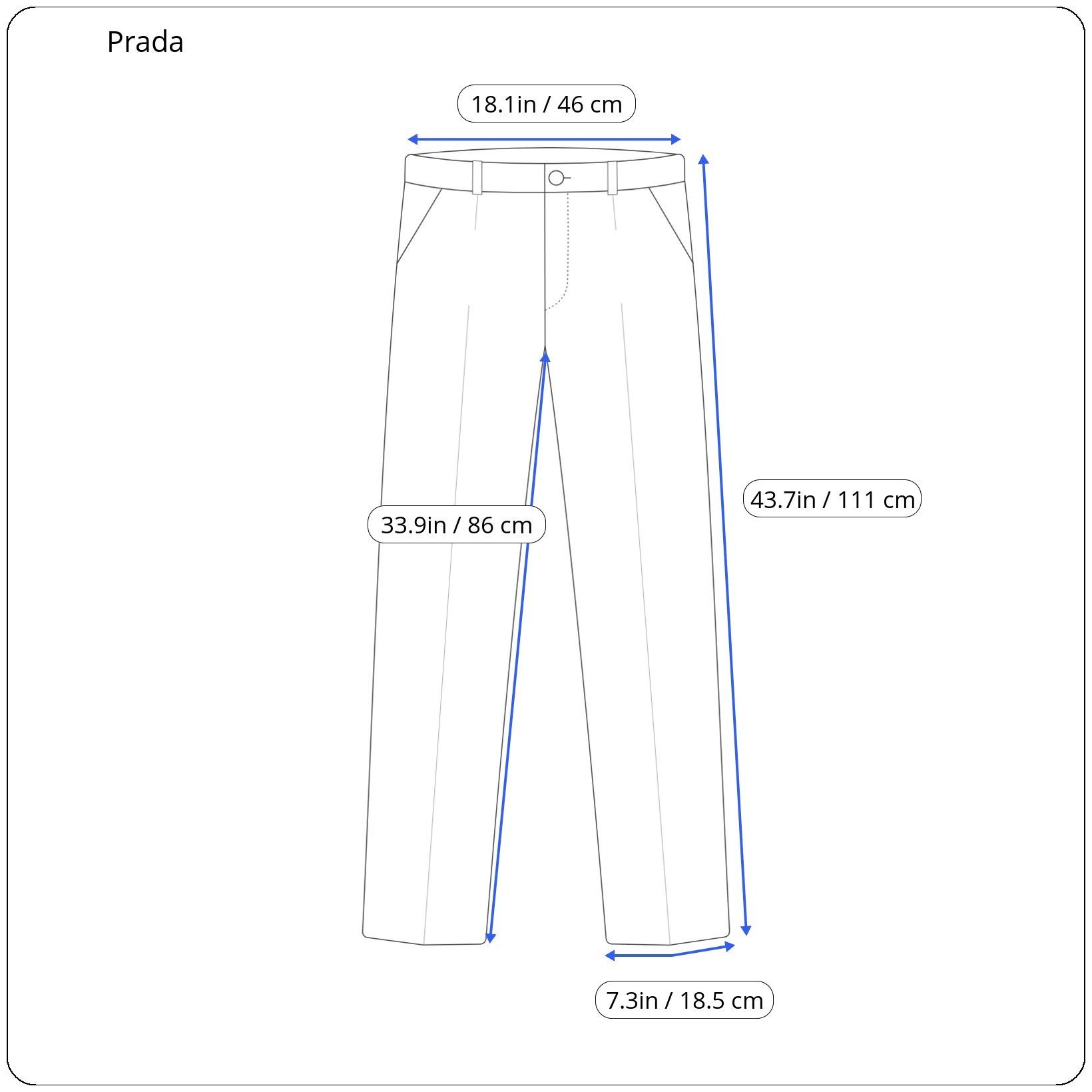 Prada ⚡️QUICK SALE⚡️1990's Prada Navy Trousers Pants Size US 36 / EU 52 - 10 Thumbnail
