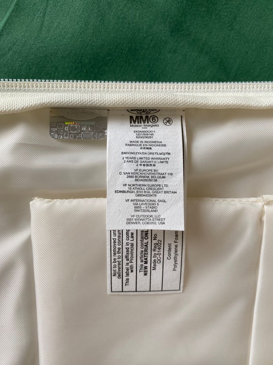 Eastpak × Maison Margiela MM6 Maison Margiela x Eastpak Poster Backpack SS22 Size ONE SIZE - 16 Thumbnail