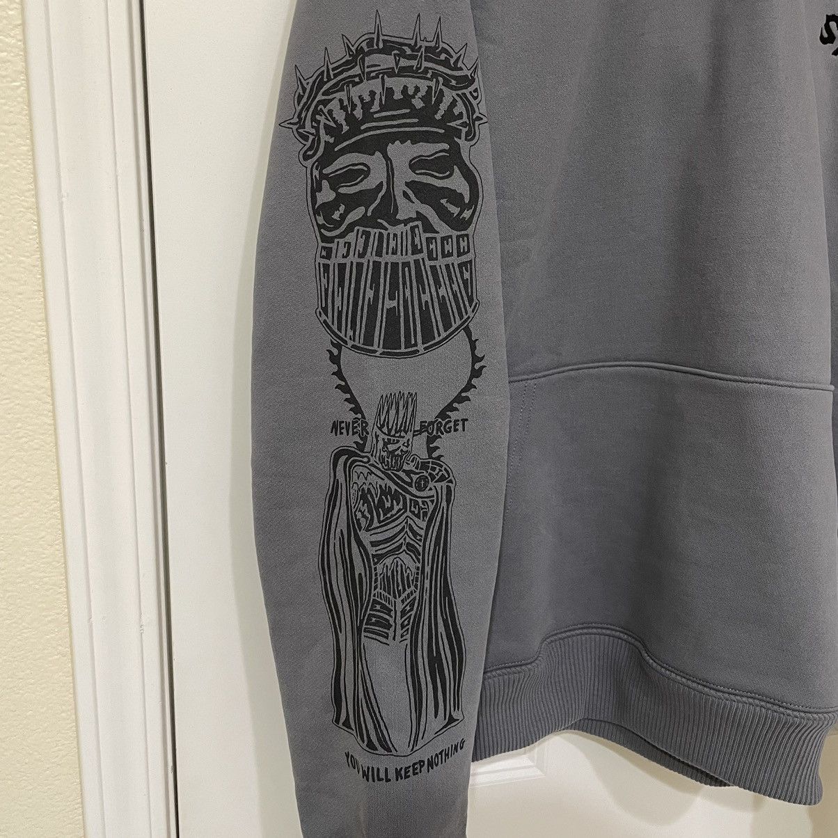 Warren Lotas Warren Lotas Sabata Hoodie Brand New Grey Size Medium Size US L / EU 52-54 / 3 - 3 Thumbnail