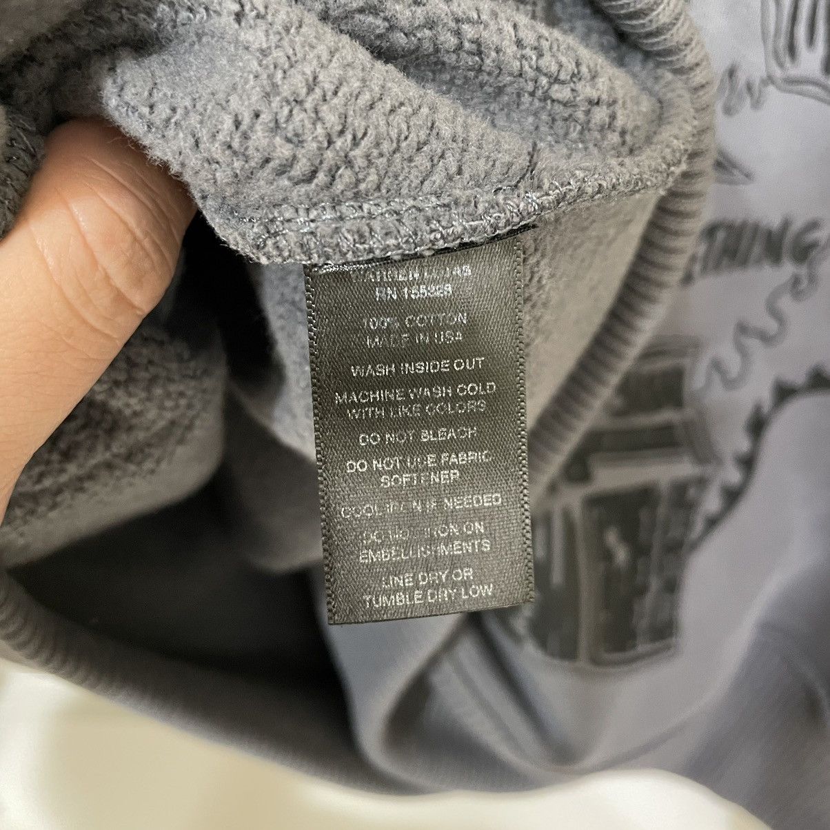 Warren Lotas Warren Lotas Sabata Hoodie Brand New Grey Size Medium Size US L / EU 52-54 / 3 - 7 Thumbnail