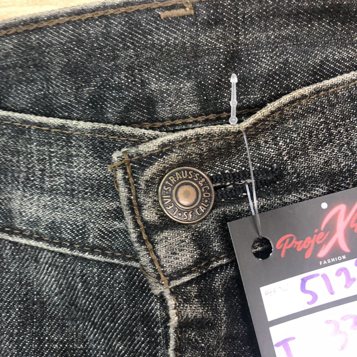 Vintage 505 Levis vintage Black Distressed Denim Pants #5122 Size US 31 - 9 Thumbnail
