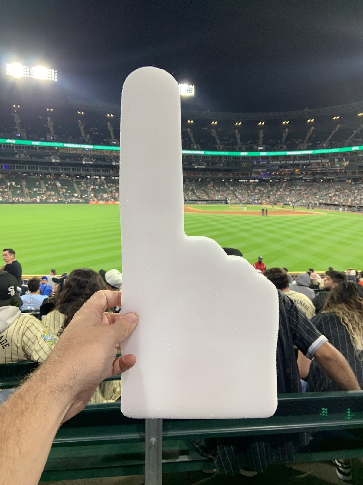 Lyrical Lemonade Lyrical Lemonade x Chicago White Sox Foam Finger Size ONE SIZE - 2 Thumbnail