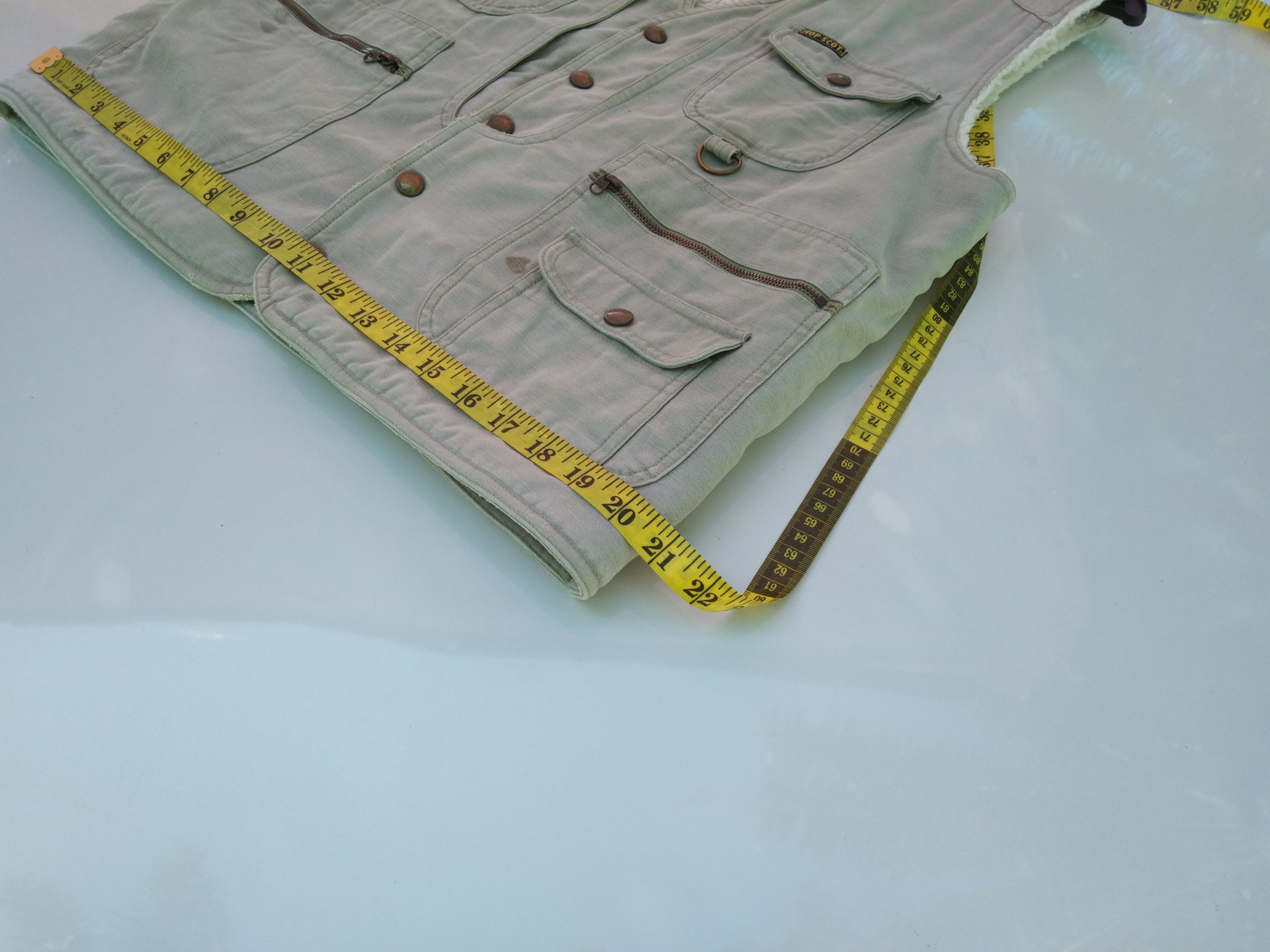 Japanese Brand SCOT. INC SHERPA VEST JACKET Size US L / EU 52-54 / 3 - 13 Thumbnail