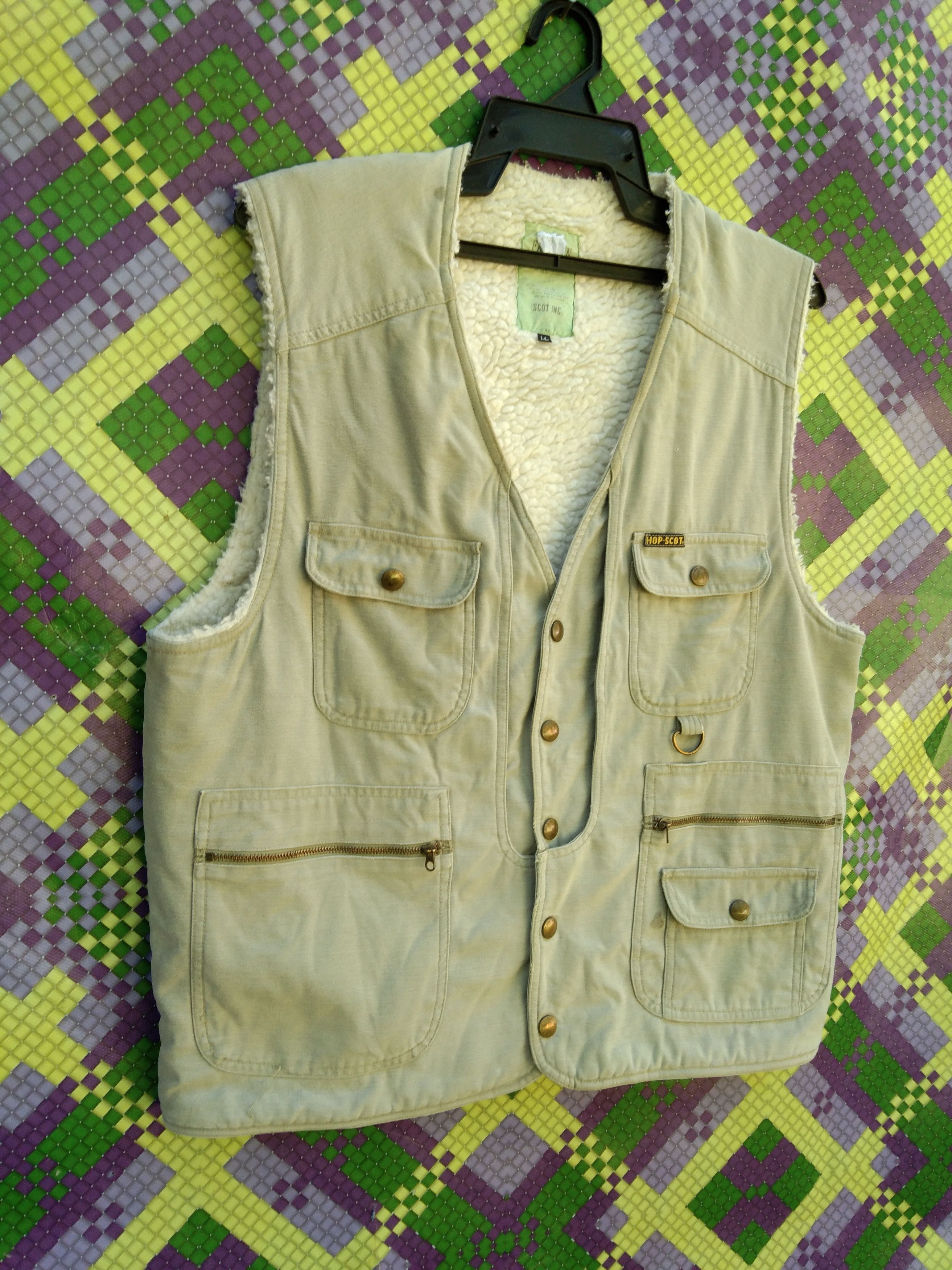 Japanese Brand SCOT. INC SHERPA VEST JACKET Size US L / EU 52-54 / 3 - 3 Thumbnail