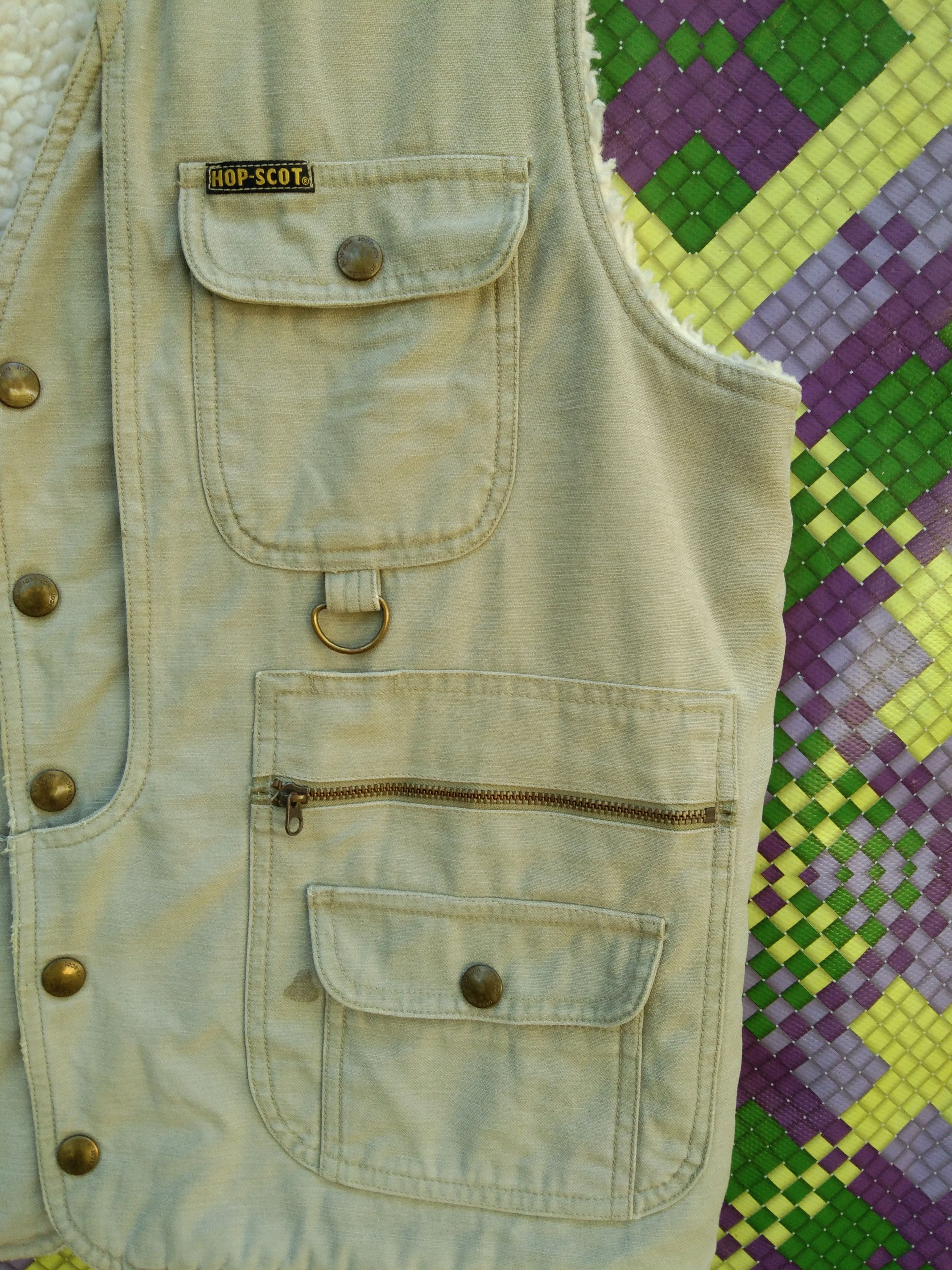 Japanese Brand SCOT. INC SHERPA VEST JACKET Size US L / EU 52-54 / 3 - 11 Thumbnail