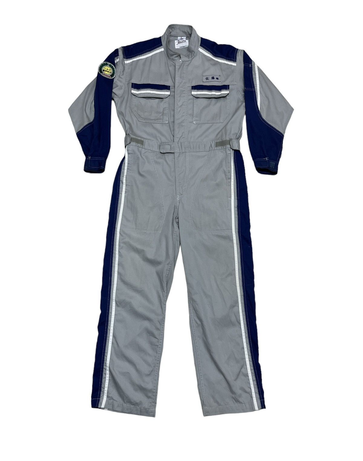 image of Gear For Sports x Racing Vintage Toyota Technical Overalls in Grey, Men's (Size 38)