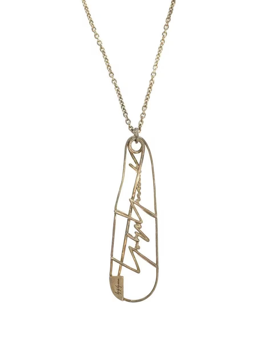 .925 Safety Pin Necklace