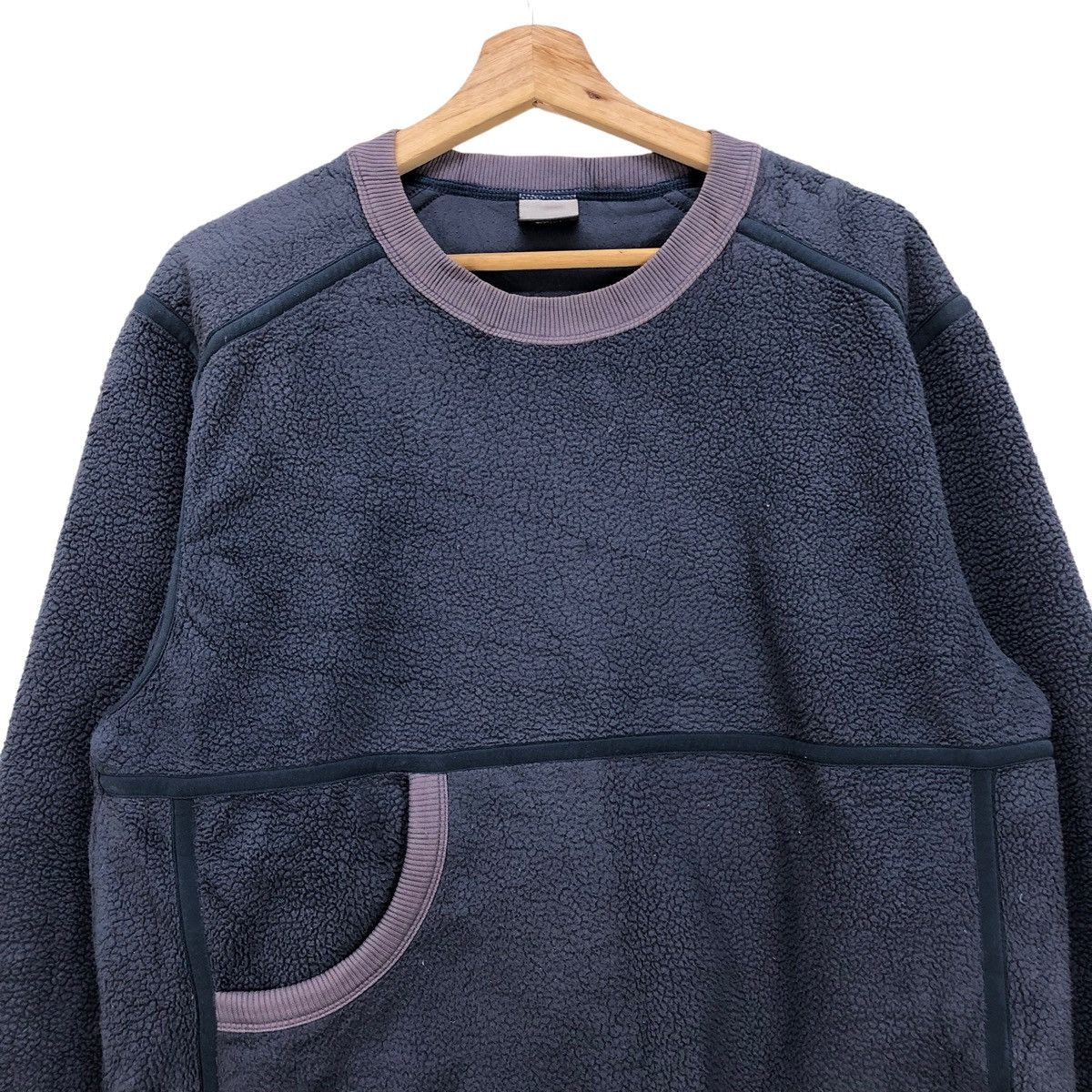Nike Y2k Nike Single Pocket Fleece Pullover Size US M / EU 48-50 / 2 - 3 Thumbnail