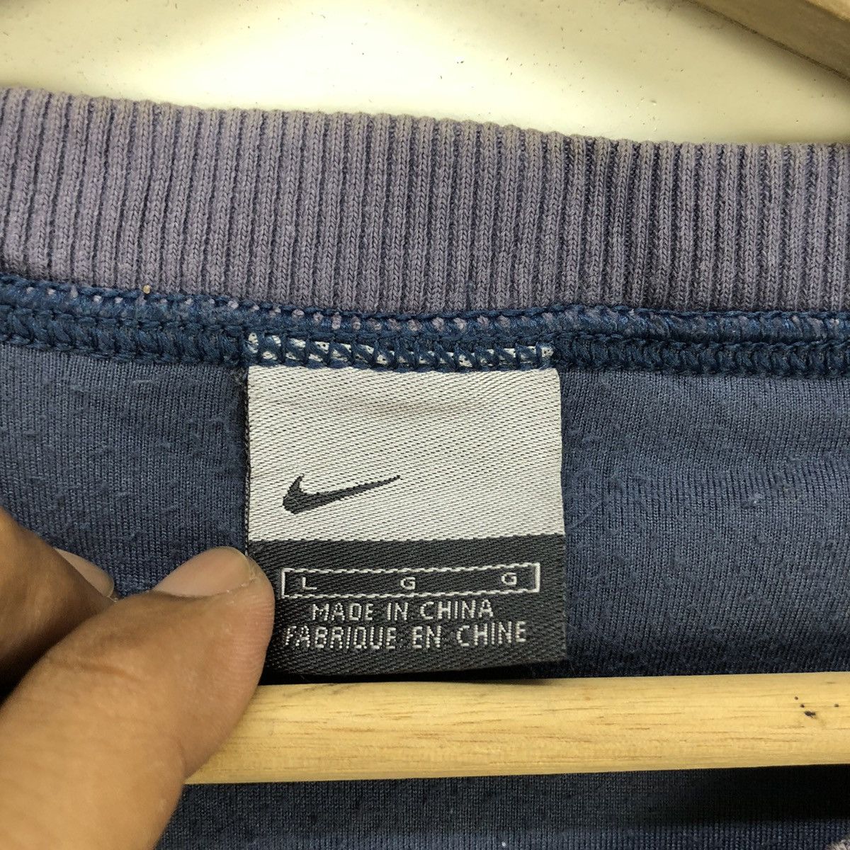 Nike Y2k Nike Single Pocket Fleece Pullover Size US M / EU 48-50 / 2 - 6 Thumbnail