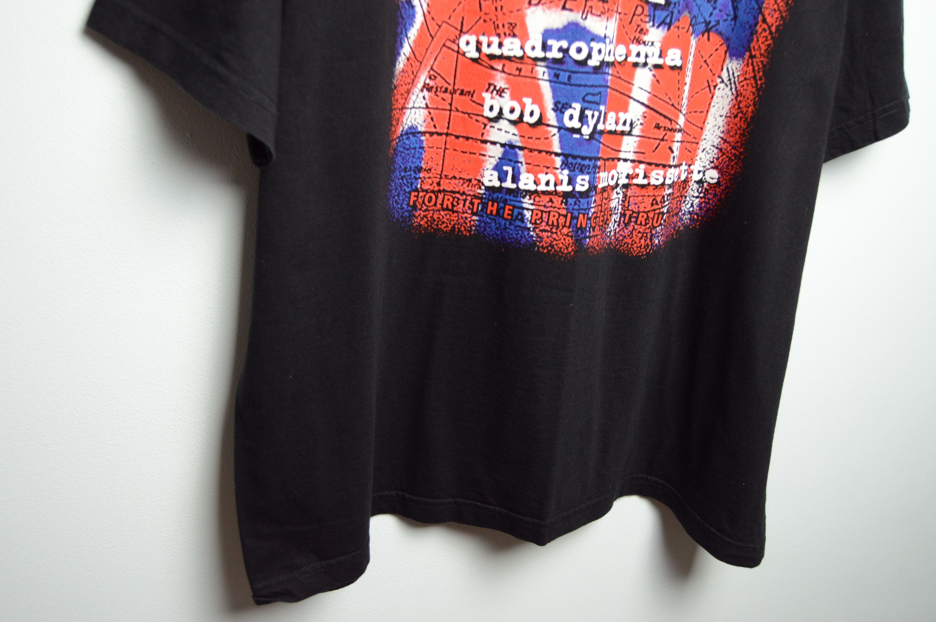 Band Tees bob dylan 1996 eric clapton t-shirt Size US XL / EU 56 / 4 - 3 Thumbnail