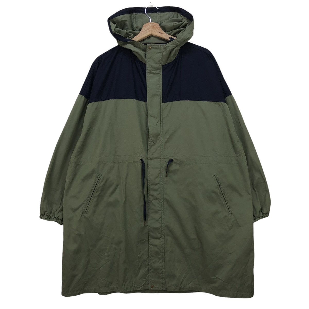 Japanese Brand Japanese Brand Niko and Osized Parka Two Tone Jacket Size L / US 10 / IT 46 - 1 Thumbnail