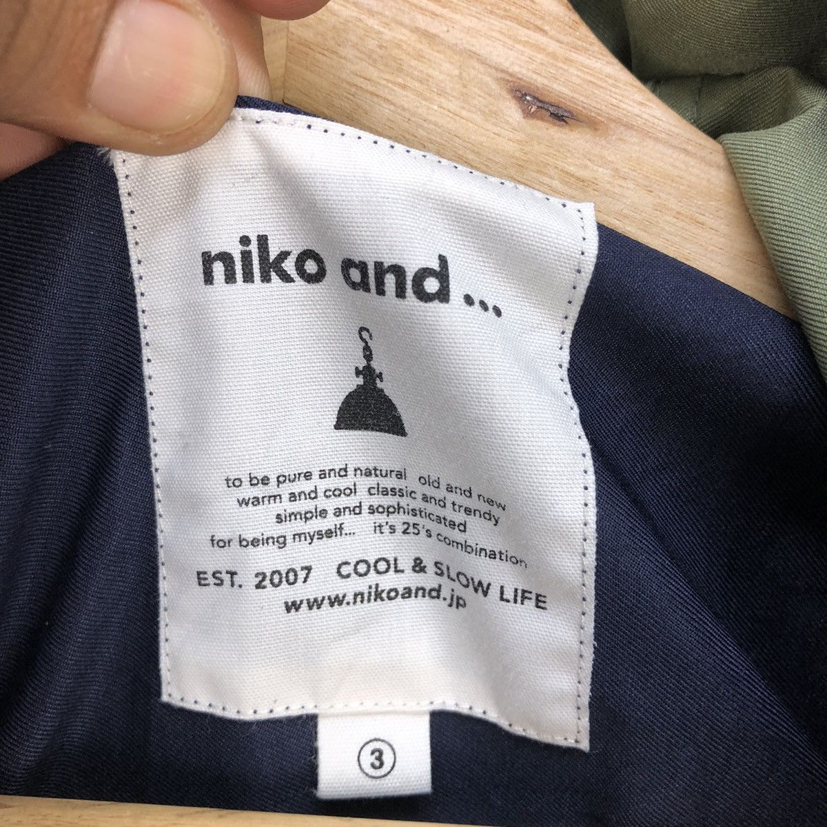 Japanese Brand Japanese Brand Niko and Osized Parka Two Tone Jacket Size L / US 10 / IT 46 - 4 Thumbnail