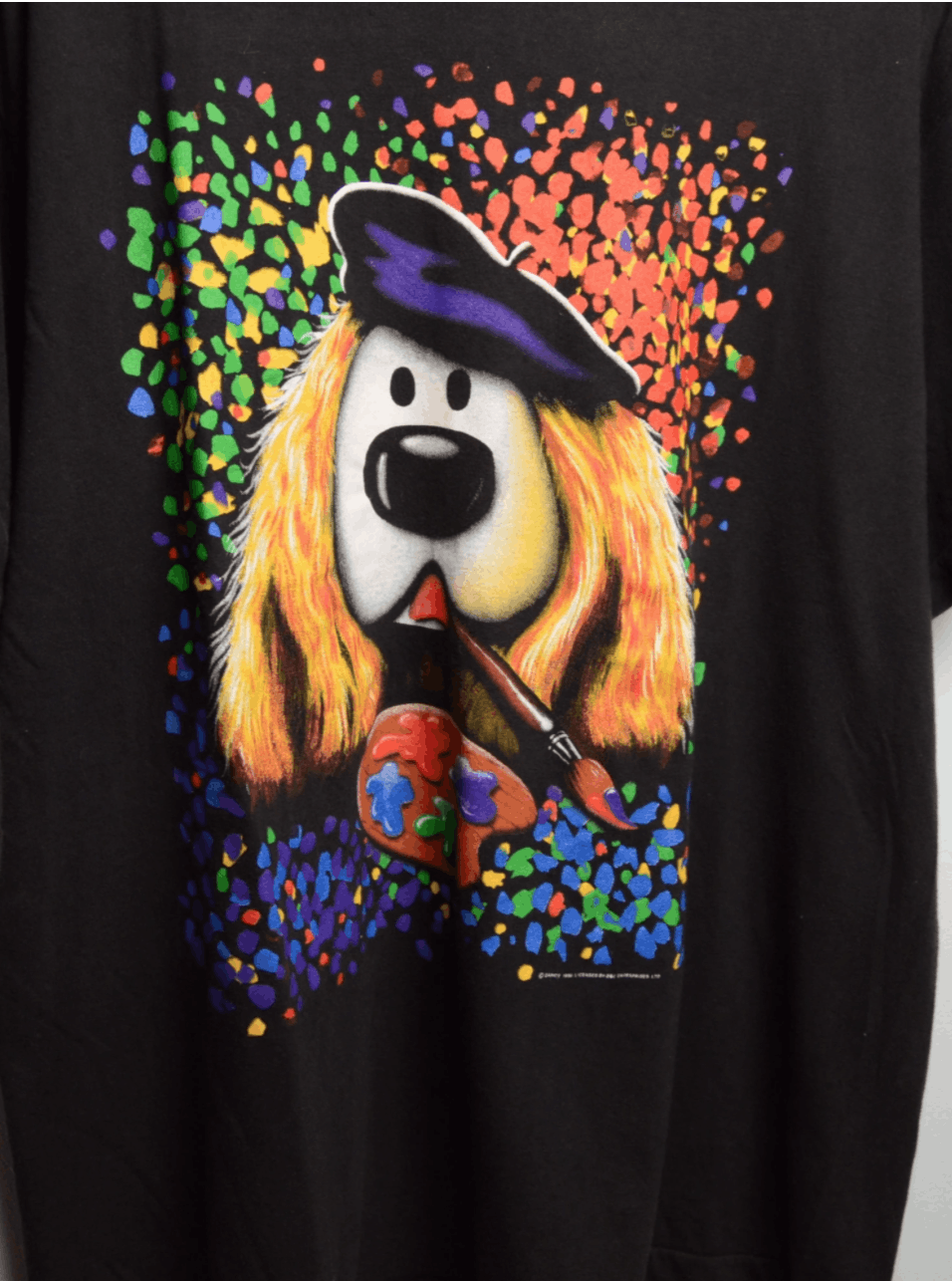 Andy Warhol art danot 1990 lsd doggo t shirt Size US XL / EU 56 / 4 - 2 Thumbnail