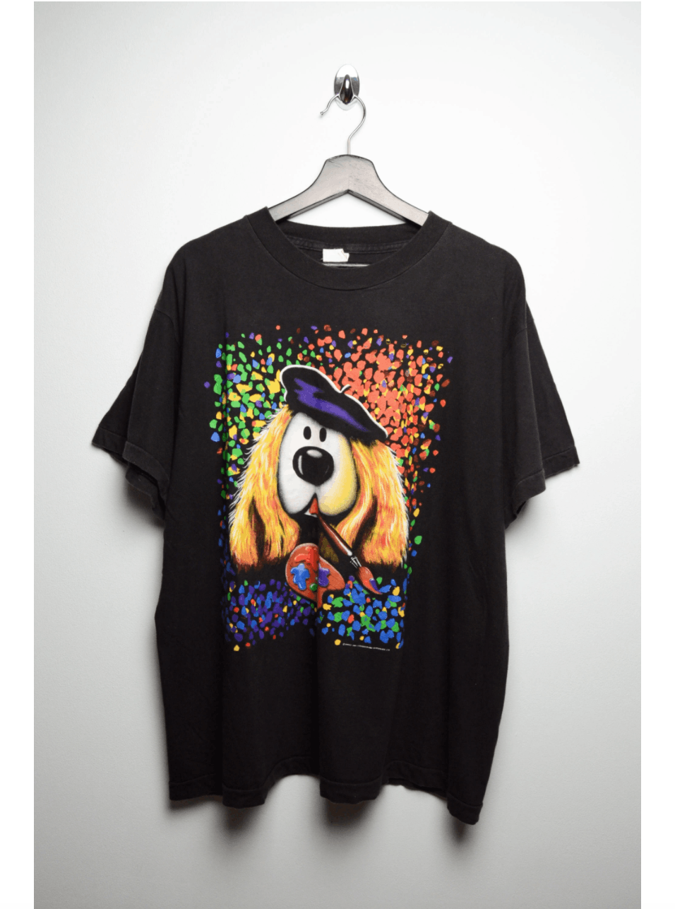 Andy Warhol art danot 1990 lsd doggo t shirt Size US XL / EU 56 / 4 - 1 Thumbnail