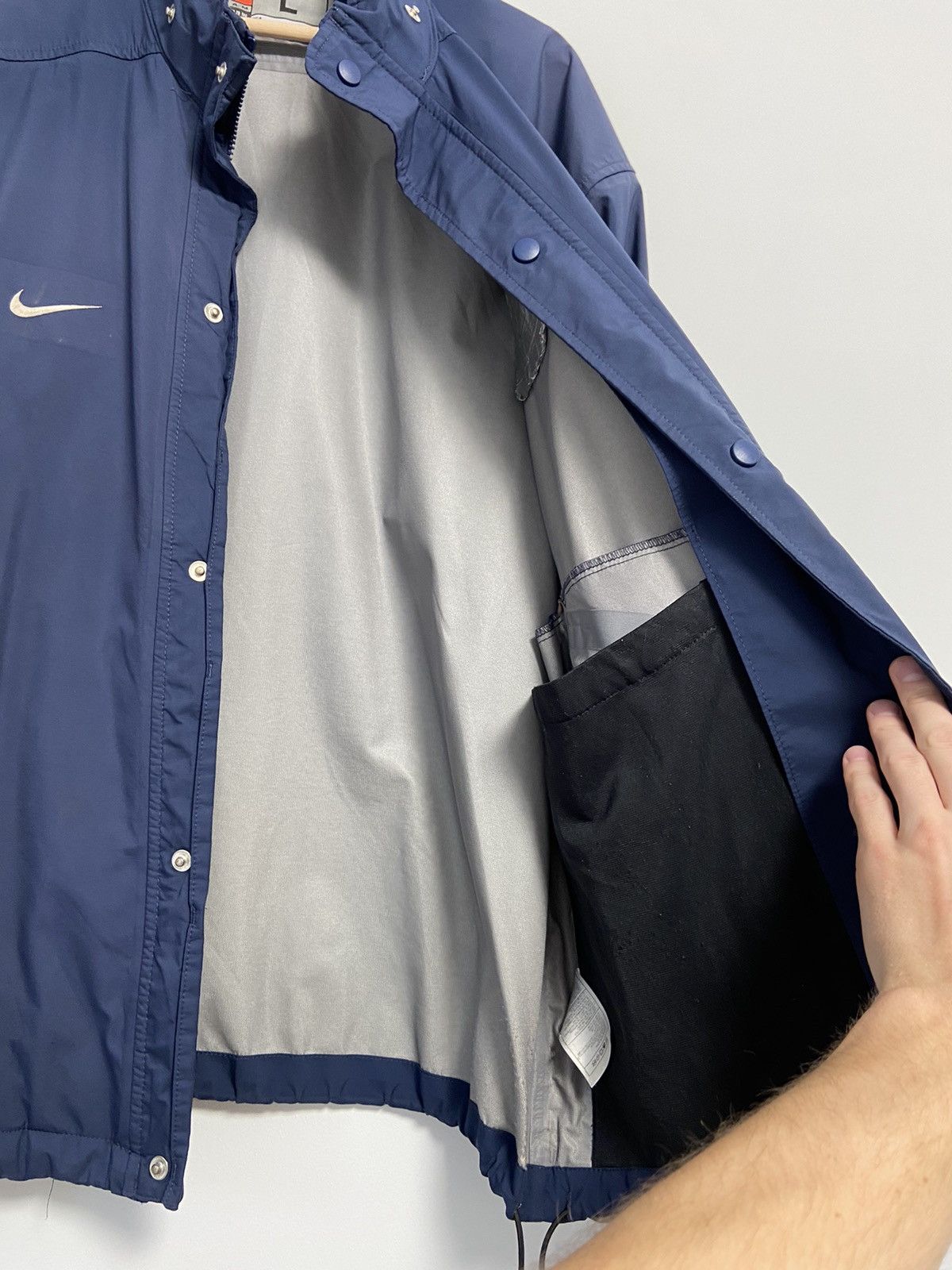 Vintage Nike Marquette Soccer Vintage Jacket Size US L / EU 52-54 / 3 - 13 Thumbnail