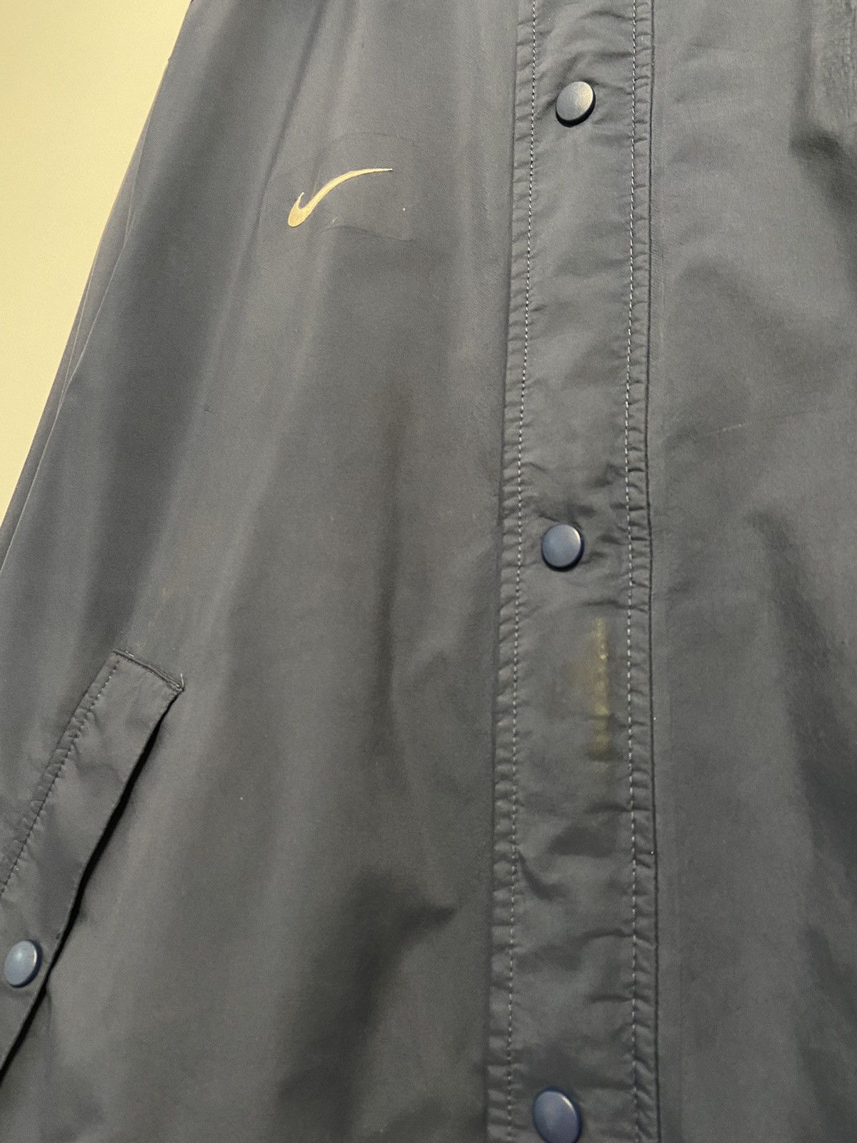 Vintage Nike Marquette Soccer Vintage Jacket Size US L / EU 52-54 / 3 - 7 Thumbnail