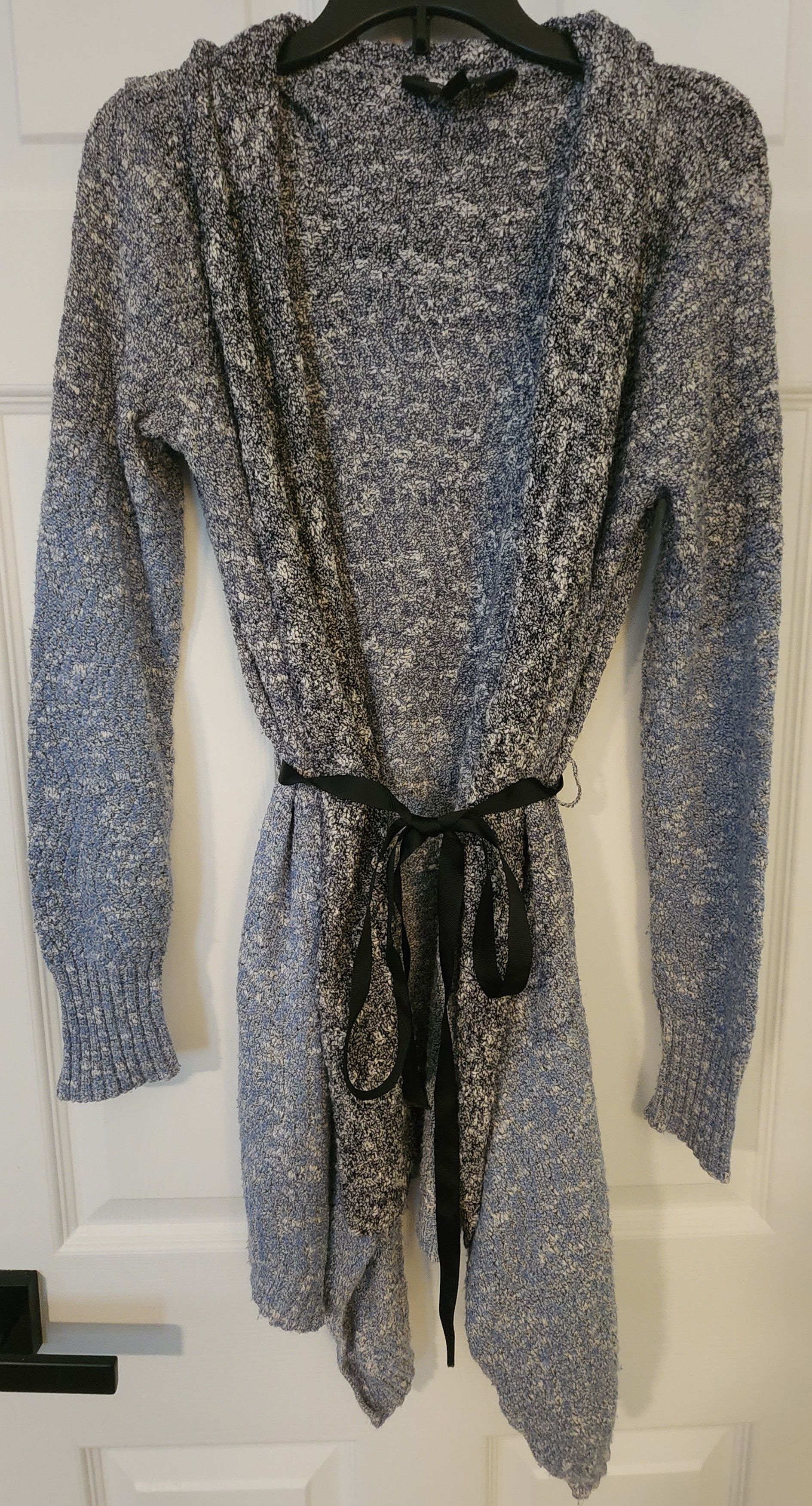Vera Wang Simply Vera Vera Wang LS Purple Ombre Boucle Cardigan S Size XS / US 0-2 / IT 36-38 - 1 Thumbnail