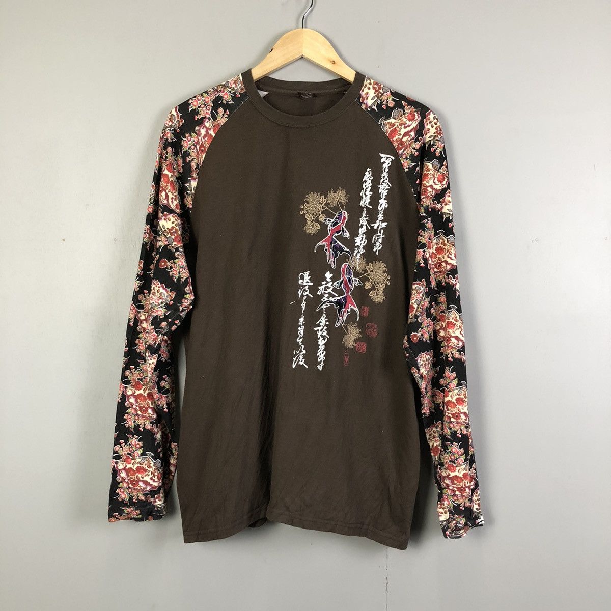 🔥Rare🔥 Japanese Brand Tshirt Long Sleeve Sukajan Design