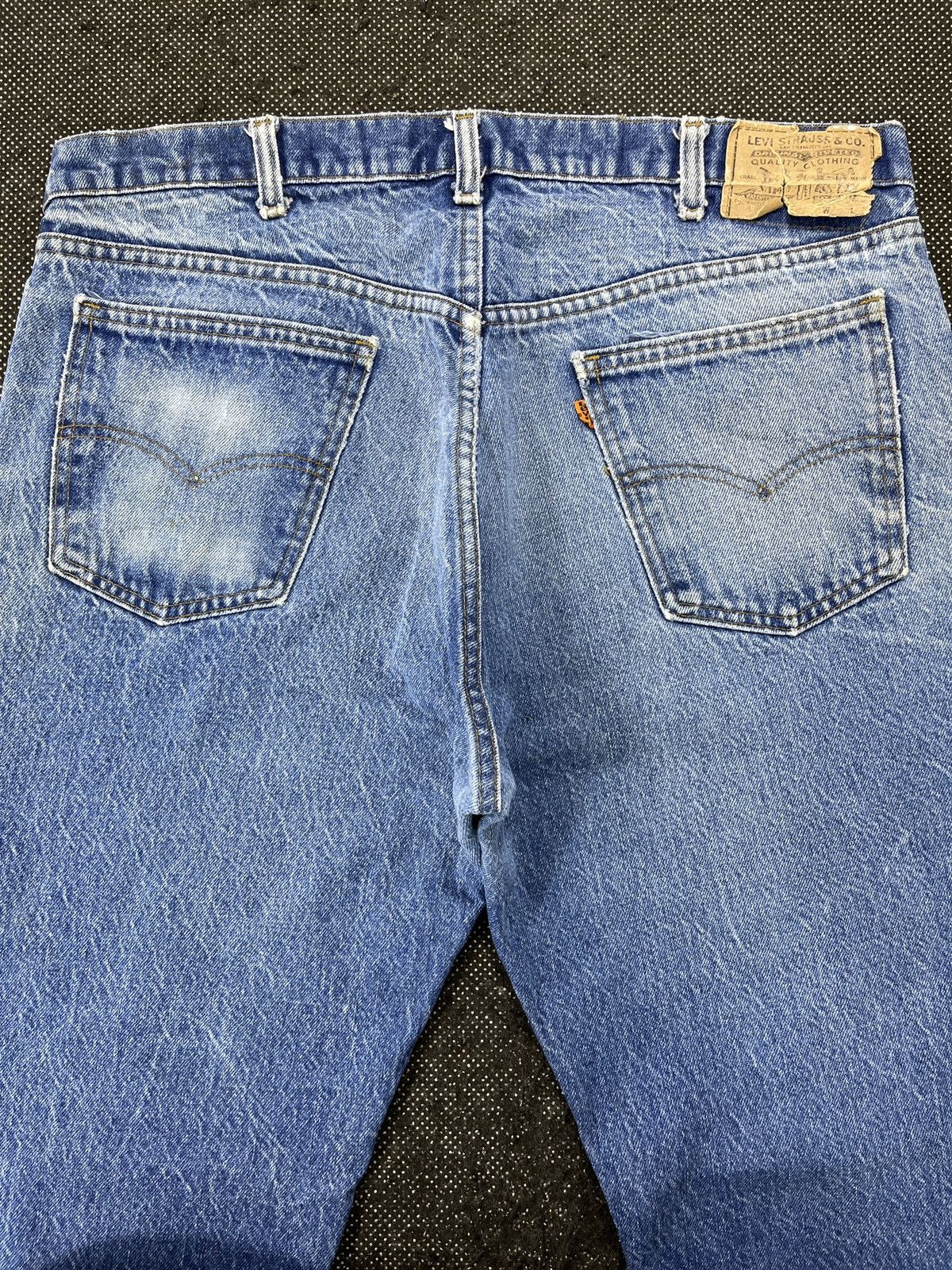Levi's 80s Vintage Levis 505 Stone Wash Jeans - J601 Size US 38 / EU 54 - 4 Thumbnail