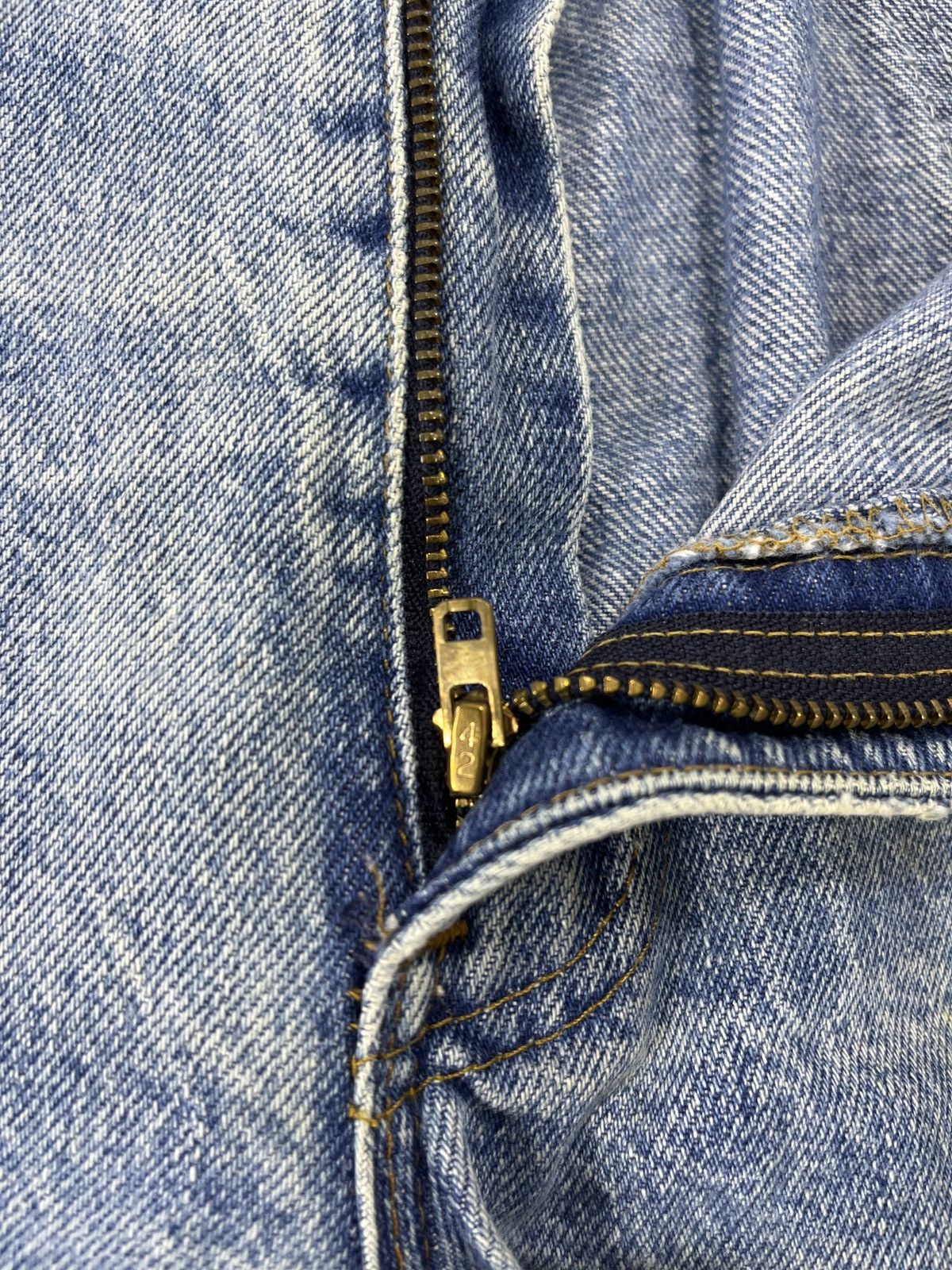 Levi's 80s Vintage Levis 505 Stone Wash Jeans - J601 Size US 38 / EU 54 - 10 Thumbnail