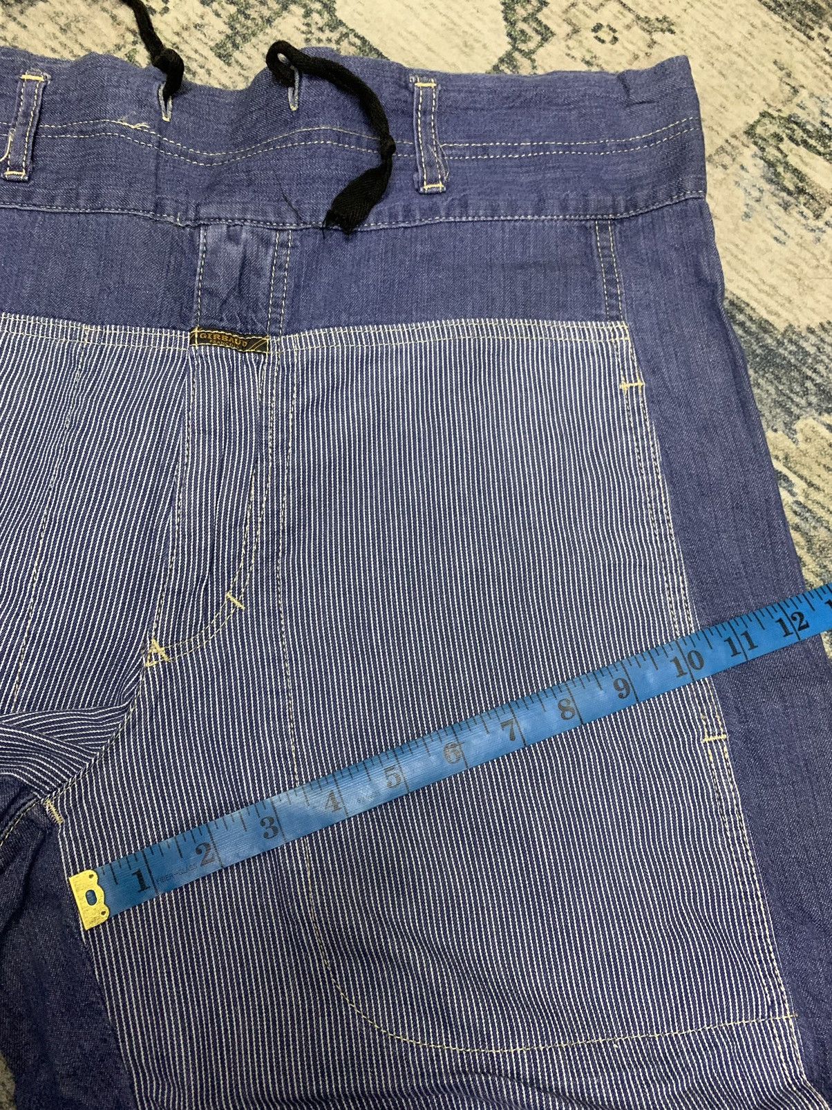 Marithe + Francois Girbaud Marithe Francois Girbaud Chambray Denim Size US 37 - 19 Thumbnail