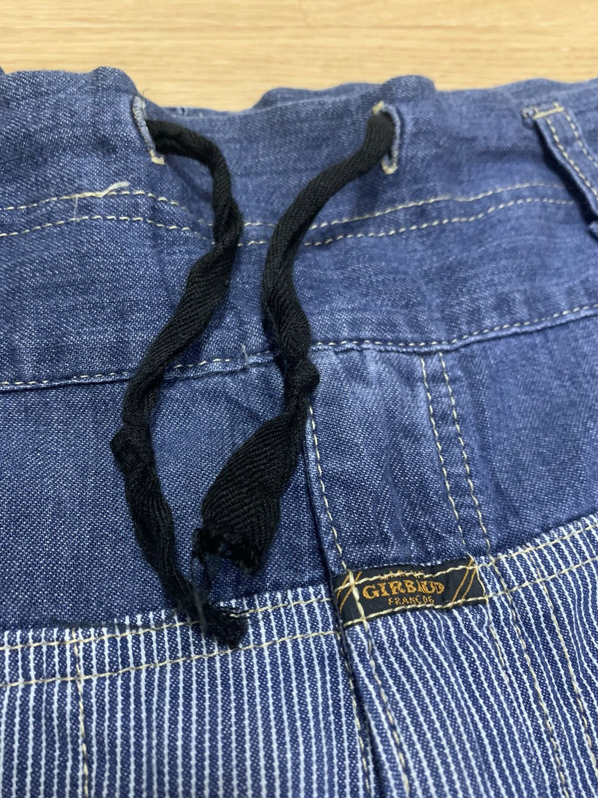 Marithe + Francois Girbaud Marithe Francois Girbaud Chambray Denim Size US 37 - 13 Thumbnail