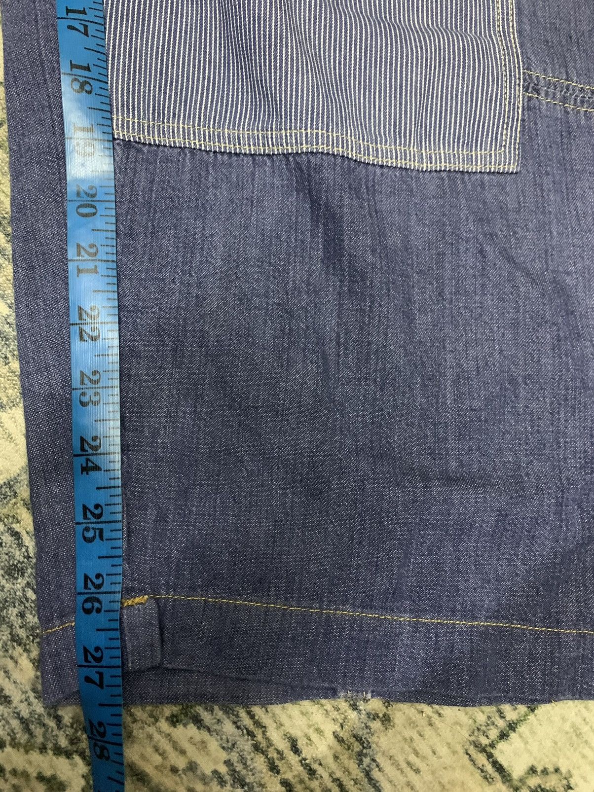 Marithe + Francois Girbaud Marithe Francois Girbaud Chambray Denim Size US 37 - 22 Thumbnail