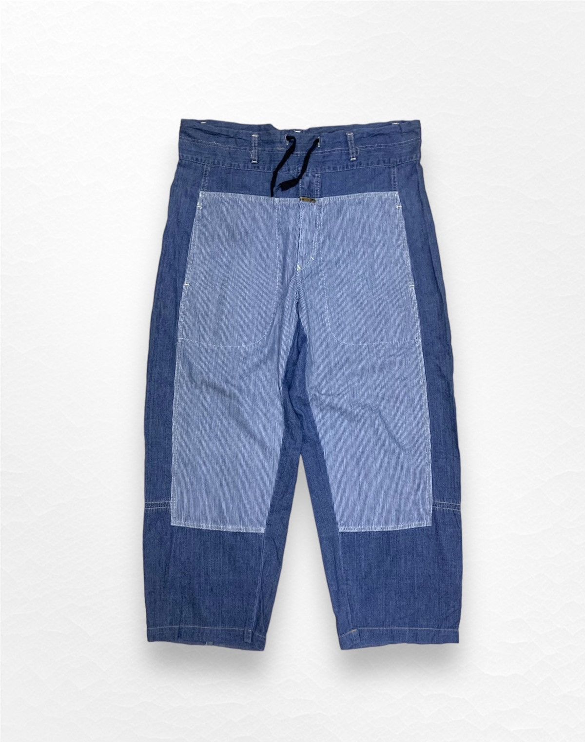 Marithe + Francois Girbaud Marithe Francois Girbaud Chambray Denim Size US 37 - 1 Thumbnail