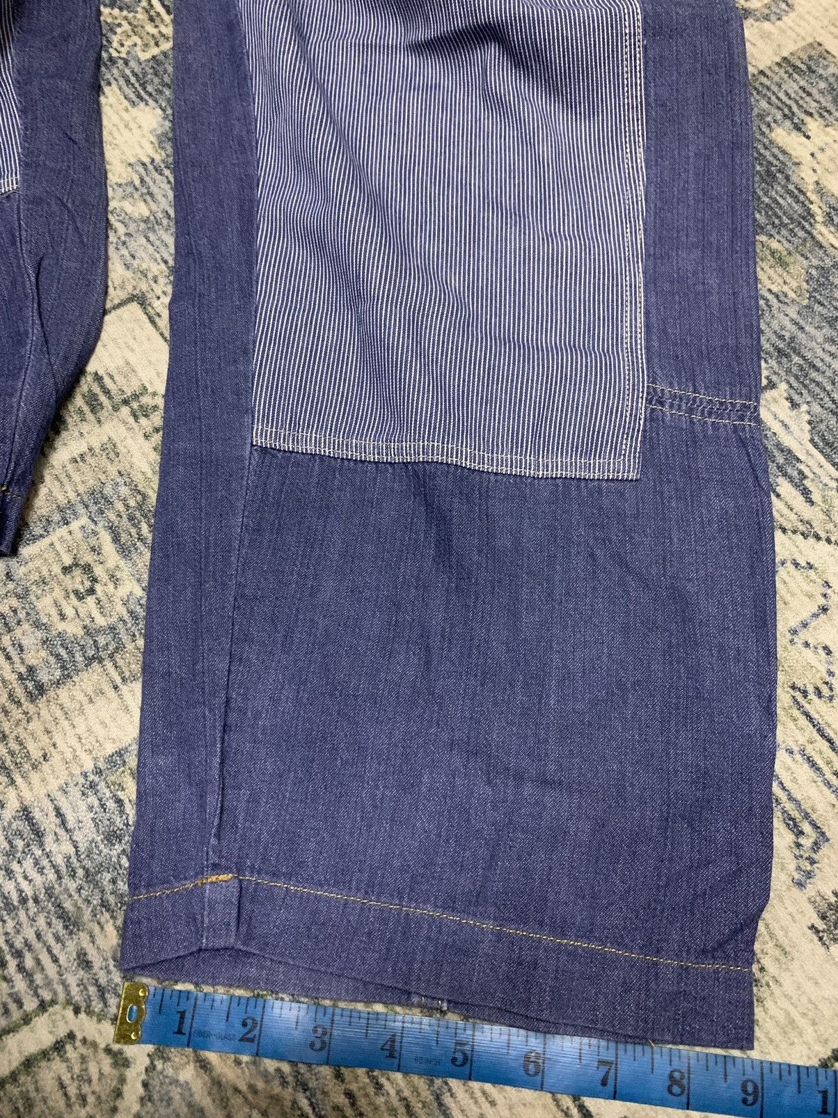 Marithe + Francois Girbaud Marithe Francois Girbaud Chambray Denim Size US 37 - 23 Thumbnail