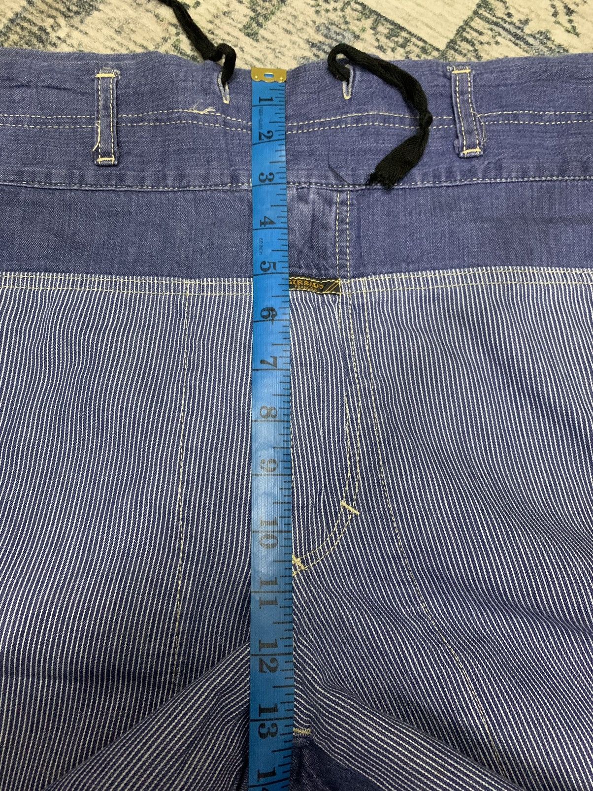 Marithe + Francois Girbaud Marithe Francois Girbaud Chambray Denim Size US 37 - 16 Thumbnail
