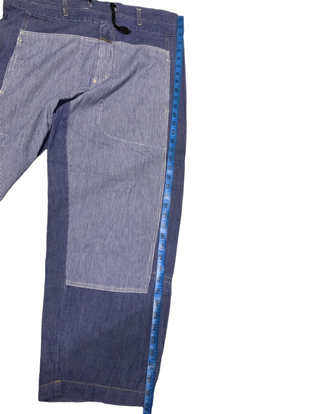 Marithe + Francois Girbaud Marithe Francois Girbaud Chambray Denim Size US 37 - 18 Thumbnail