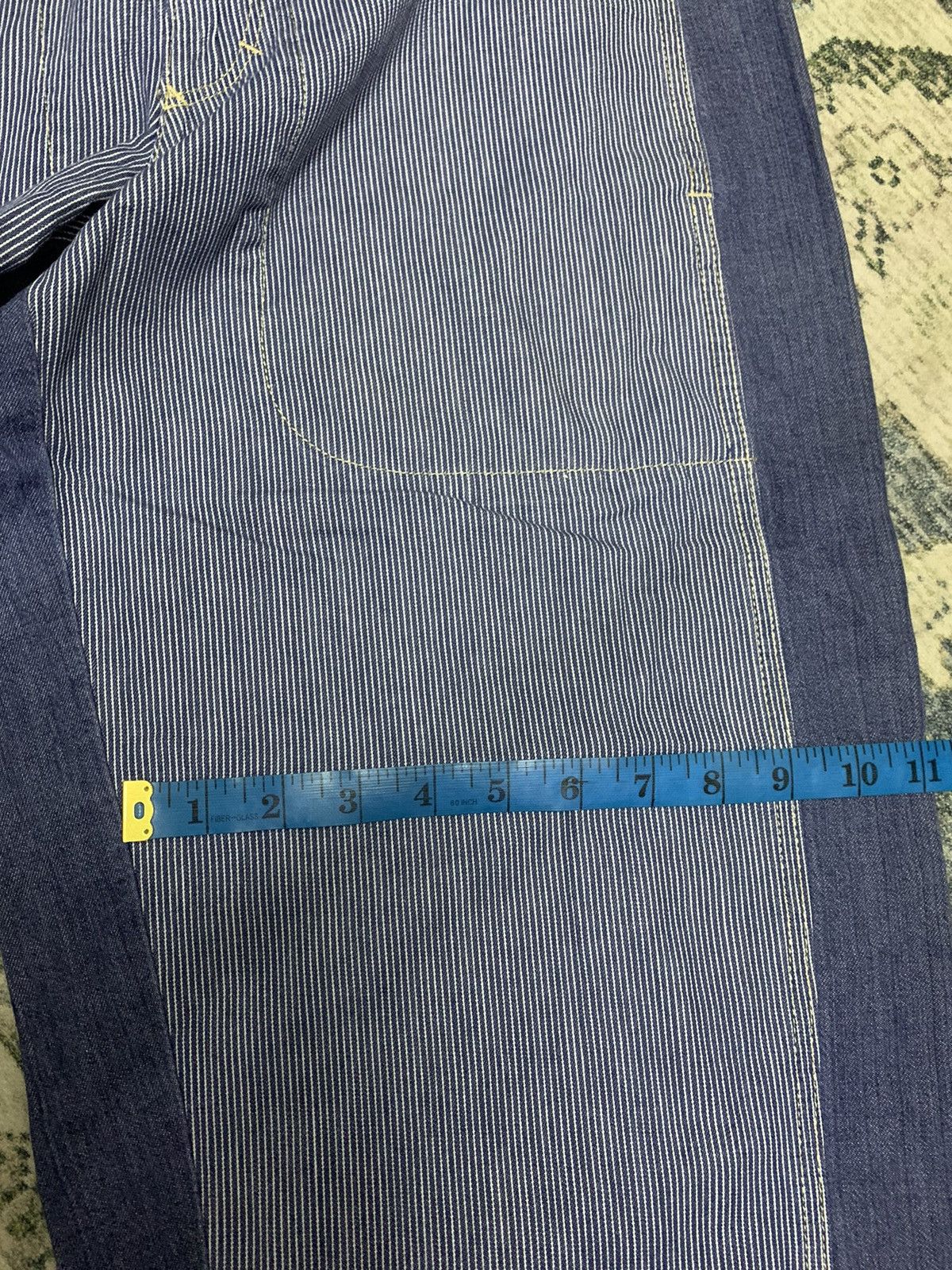 Marithe + Francois Girbaud Marithe Francois Girbaud Chambray Denim Size US 37 - 20 Thumbnail