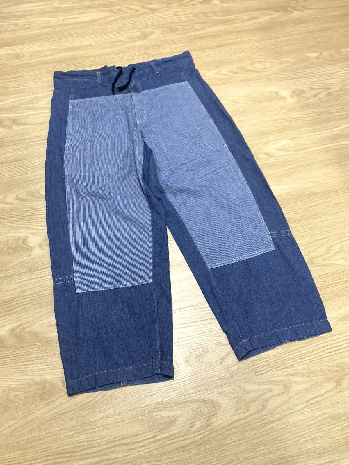 Marithe + Francois Girbaud Marithe Francois Girbaud Chambray Denim Size US 37 - 7 Thumbnail