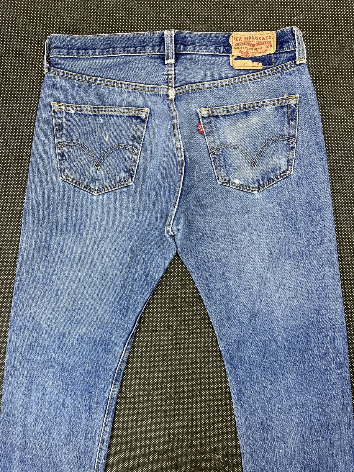 Levi's Vintage Levis 501 Splashed Paint Jeans - J556 Size US 33 - 4 Thumbnail