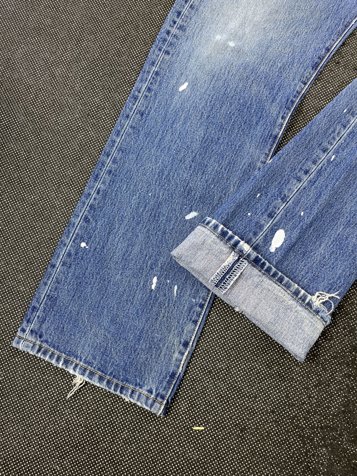 Levi's Vintage Levis 501 Splashed Paint Jeans - J556 Size US 33 - 6 Thumbnail
