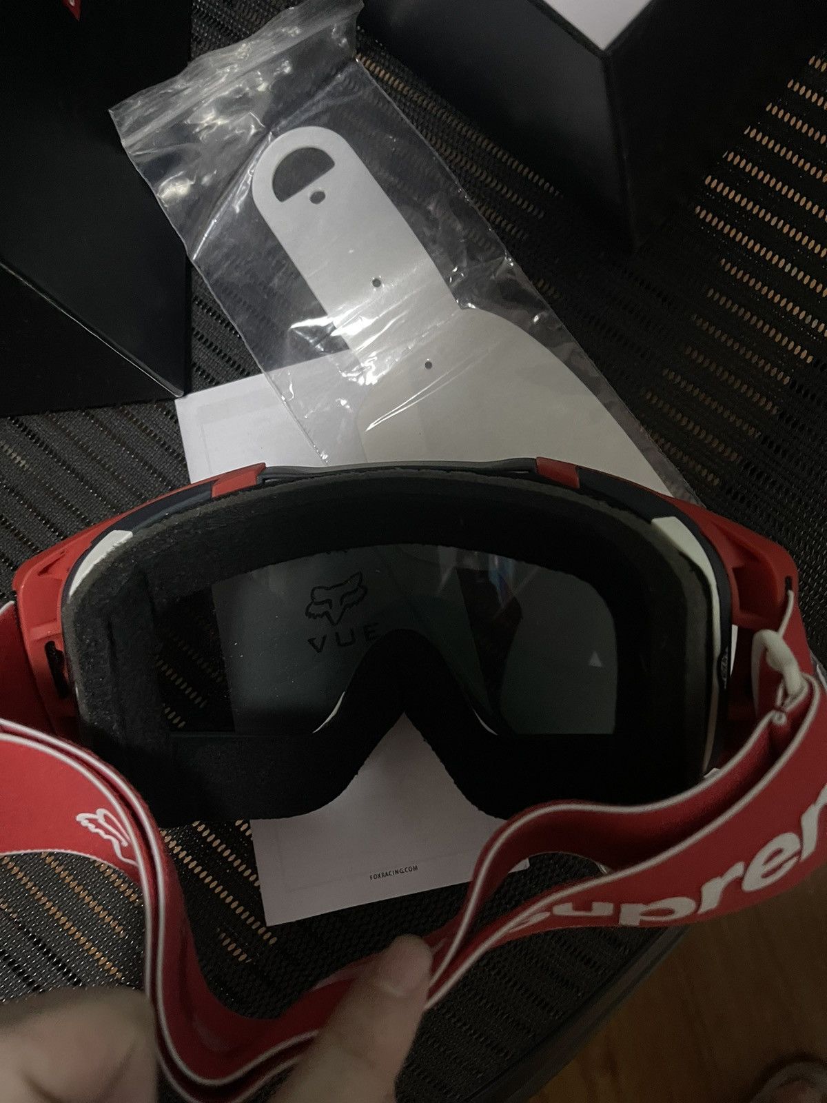 Supreme Supreme Fox racing vue Goggles red Size ONE SIZE - 5 Thumbnail