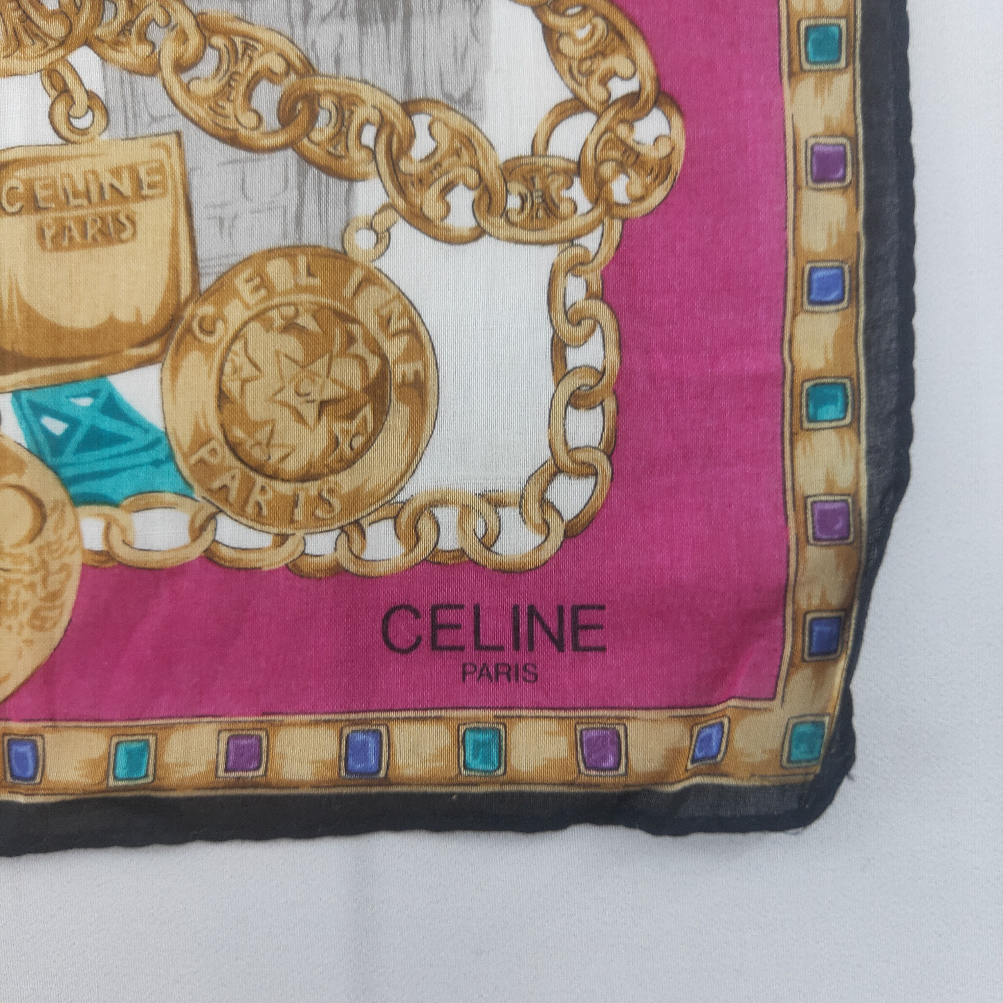 Celine Celine handkerchief neckerchief bandana - 3F213089 Size ONE SIZE - 2 Thumbnail