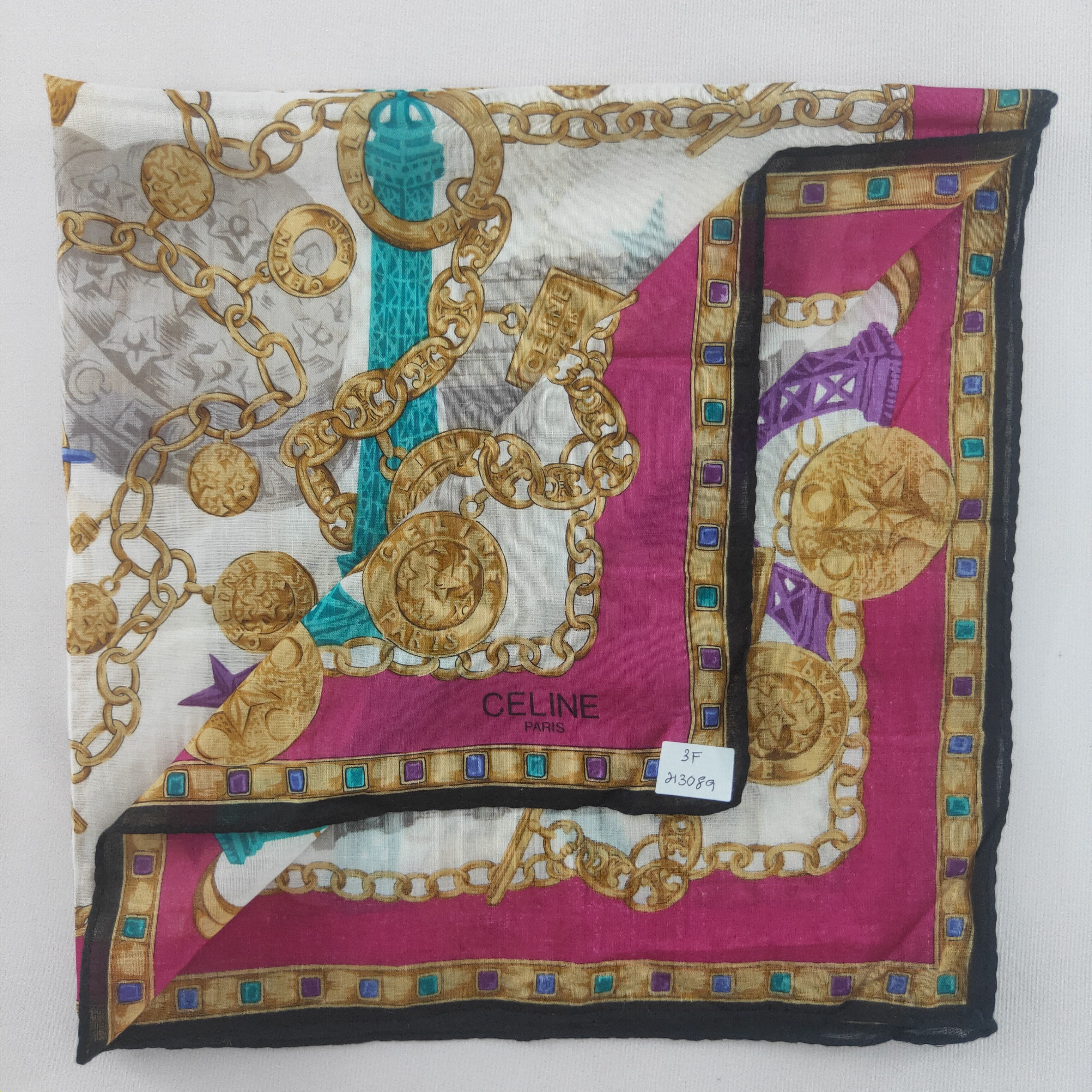 Celine Celine handkerchief neckerchief bandana - 3F213089 Size ONE SIZE - 1 Thumbnail