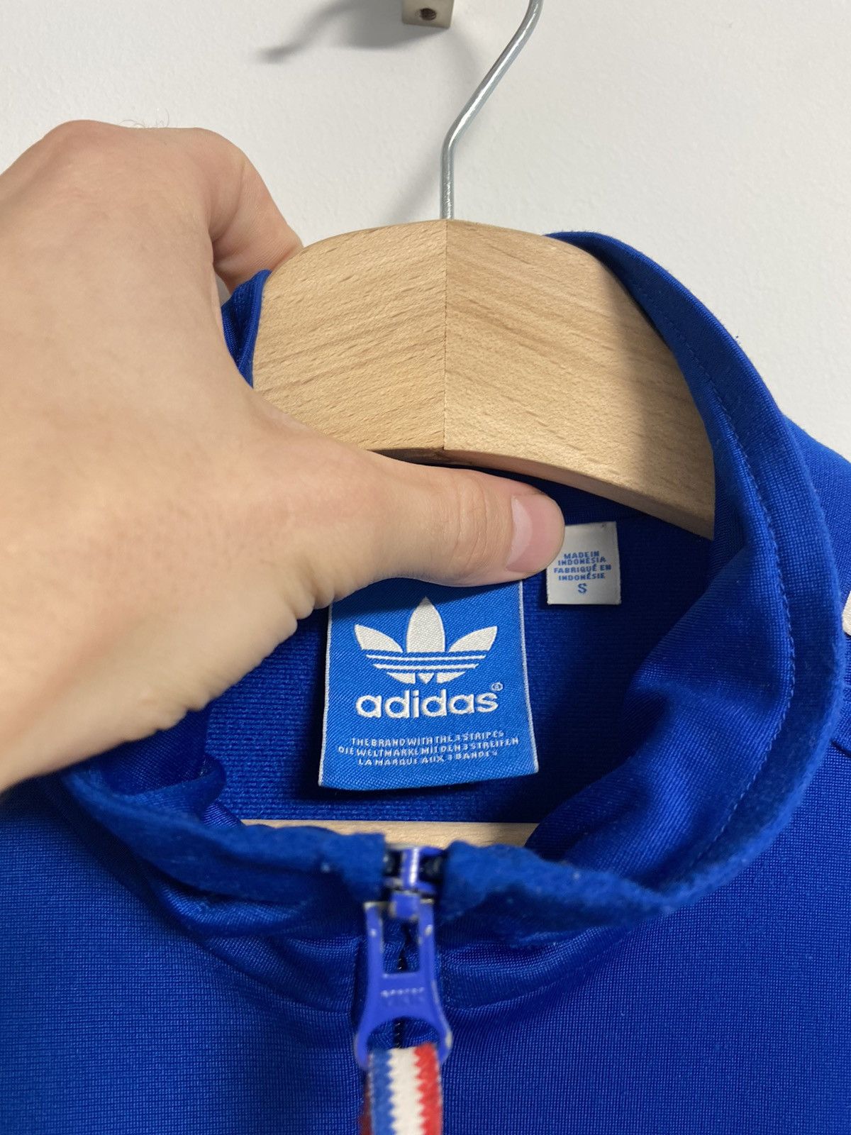 Vintage Adidas France 10 Track Top Size US S / EU 44-46 / 1 - 9 Thumbnail