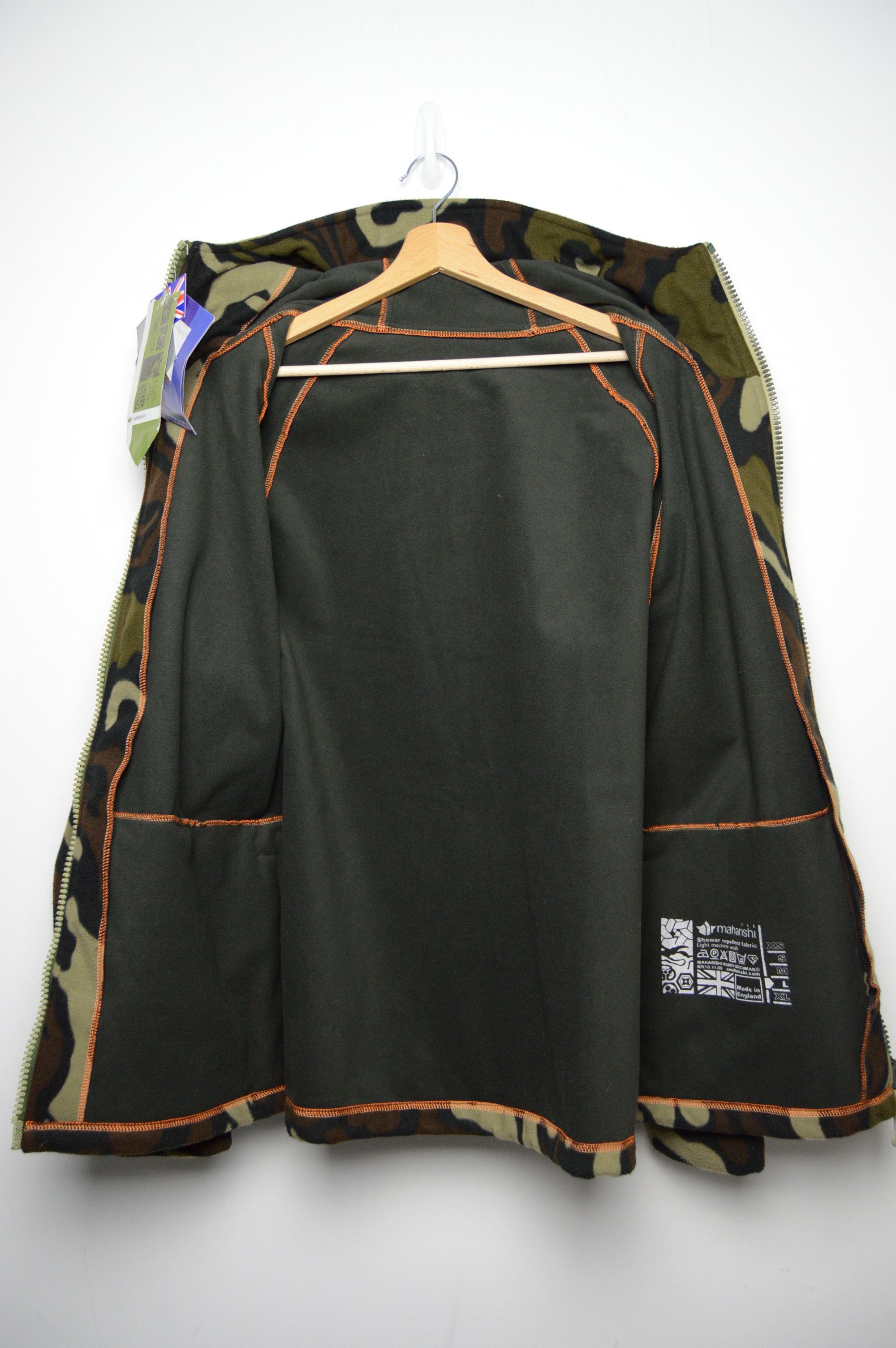 Maharishi maharishi archive fleece shell jacket stone island Size US L / EU 52-54 / 3 - 15 Thumbnail