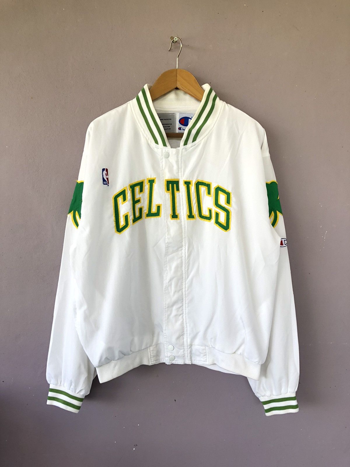 Champion Vintage 90s Champion NBA Boston Celtics Jacket & Pants Size US L / EU 52-54 / 3 - 1 Thumbnail