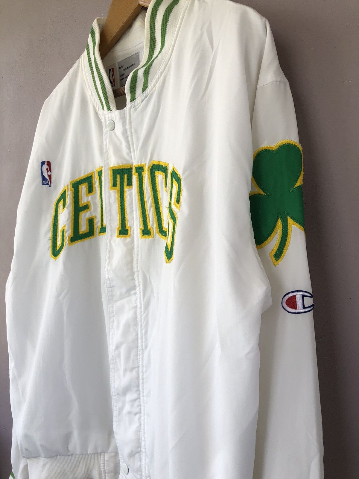 Champion Vintage 90s Champion NBA Boston Celtics Jacket & Pants Size US L / EU 52-54 / 3 - 3 Thumbnail