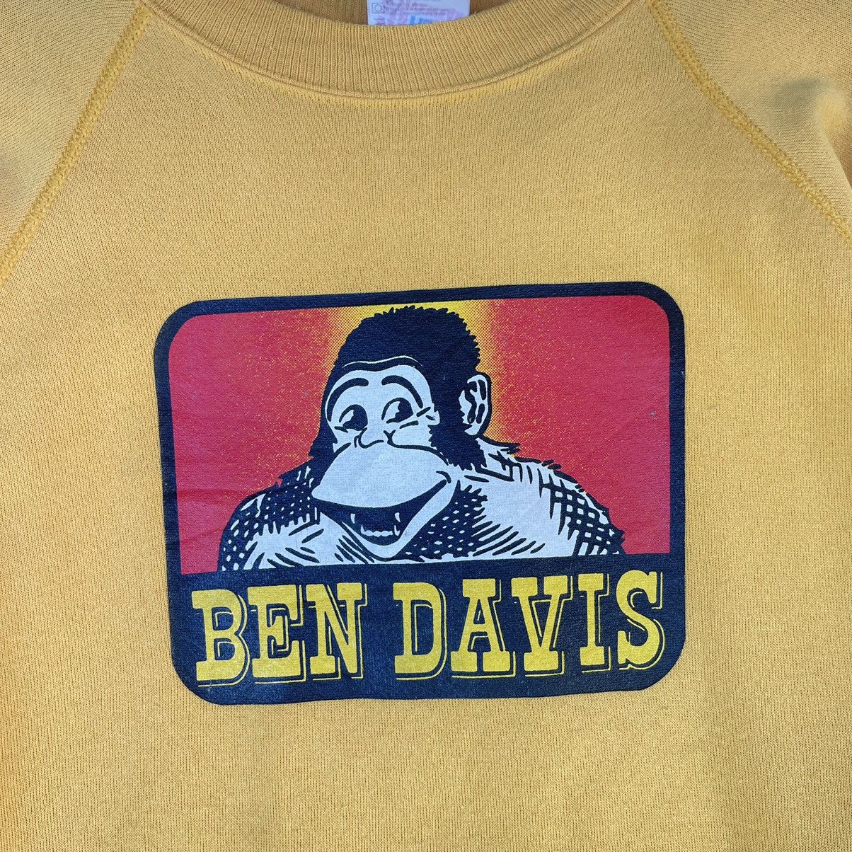 Ben Davis × Vintage 90s Ben Davis OG Hanes Ape Crewneck Sweatshirt Size US L / EU 52-54 / 3 - 3 Thumbnail